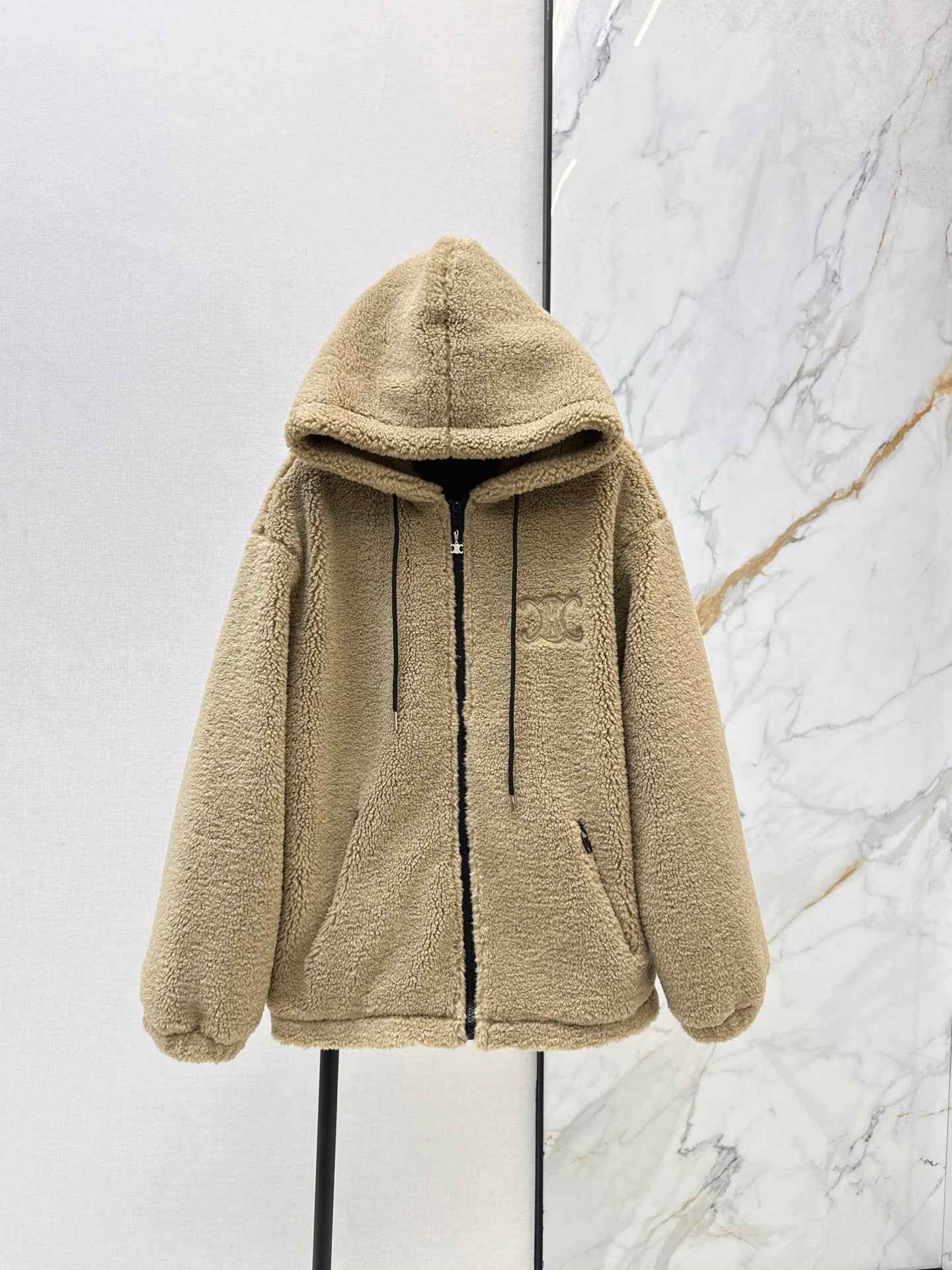 Ce1i NEW Hooded fleece jacket