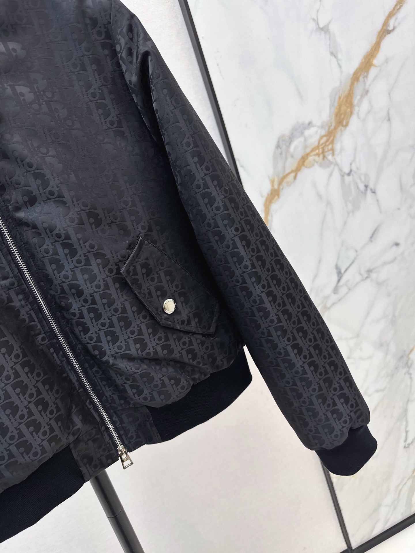 CD NEW Jacquard quilted jacket