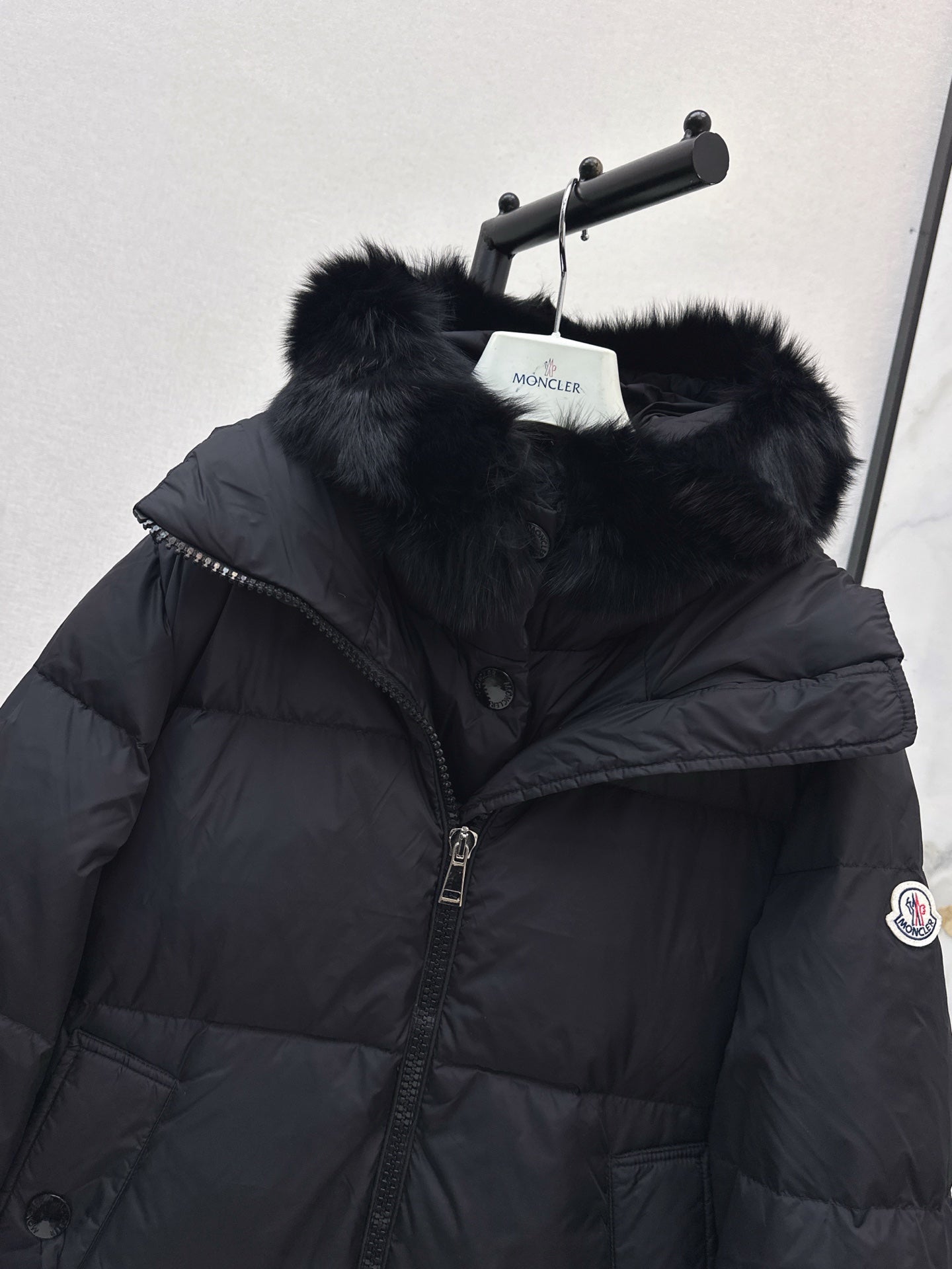 Monc NEW Faux two-piece down jacket