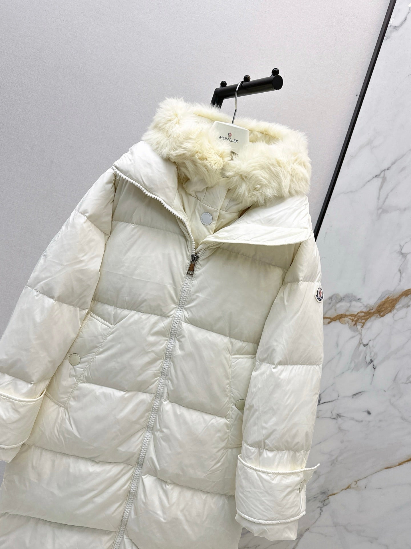 Monc NEW Faux two-piece down jacket