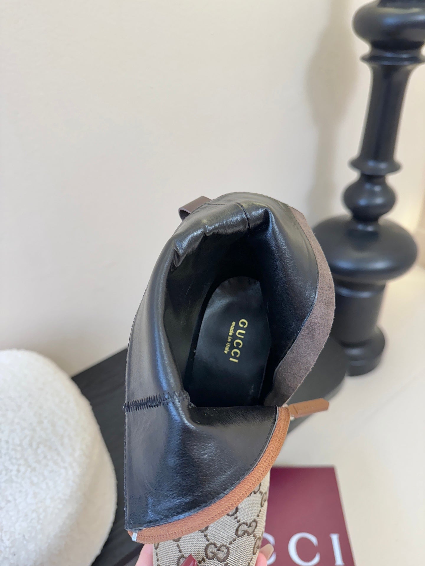 Gucc 25fw ankle boots