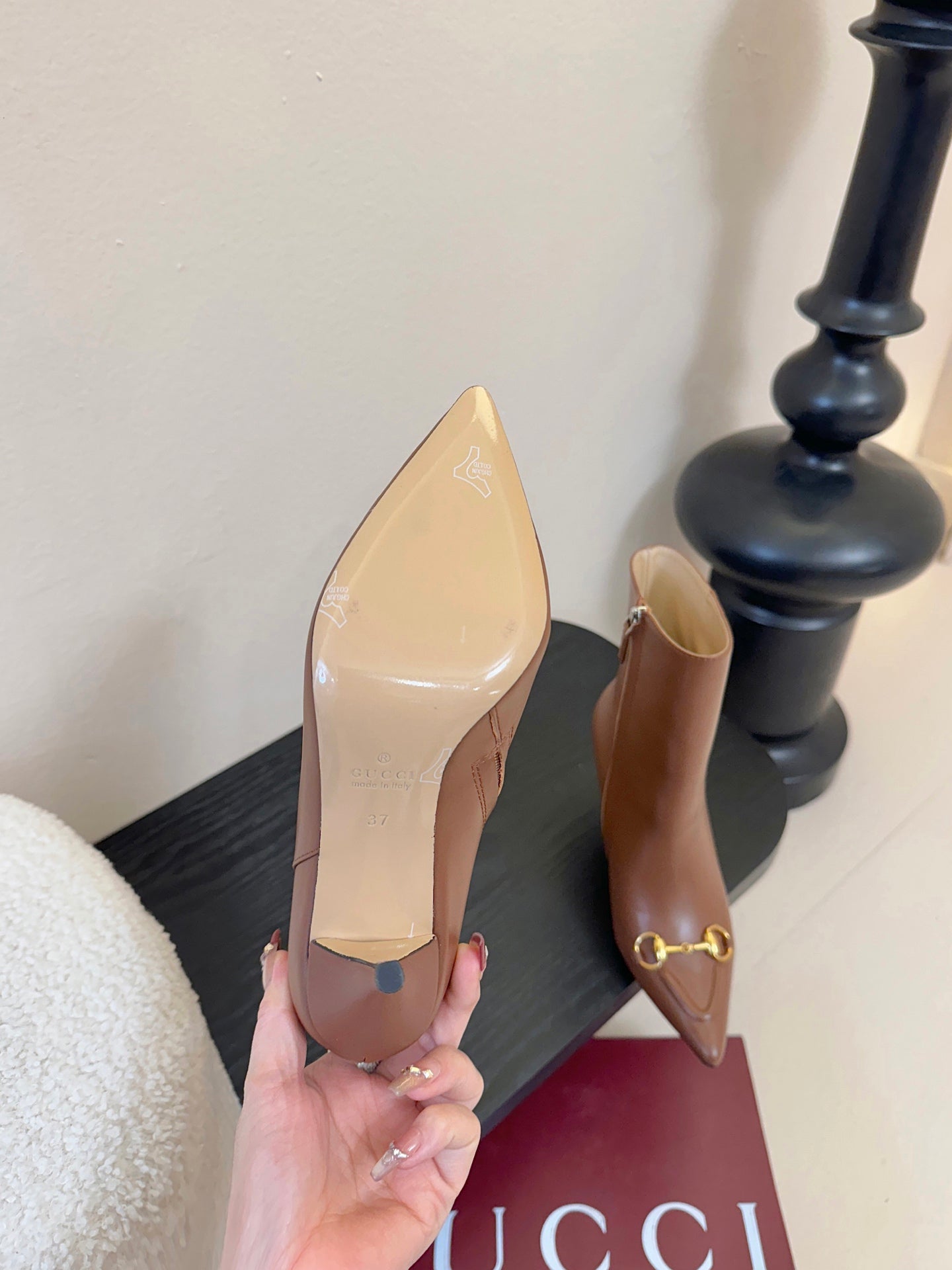 Gucc 25fw ankle boots