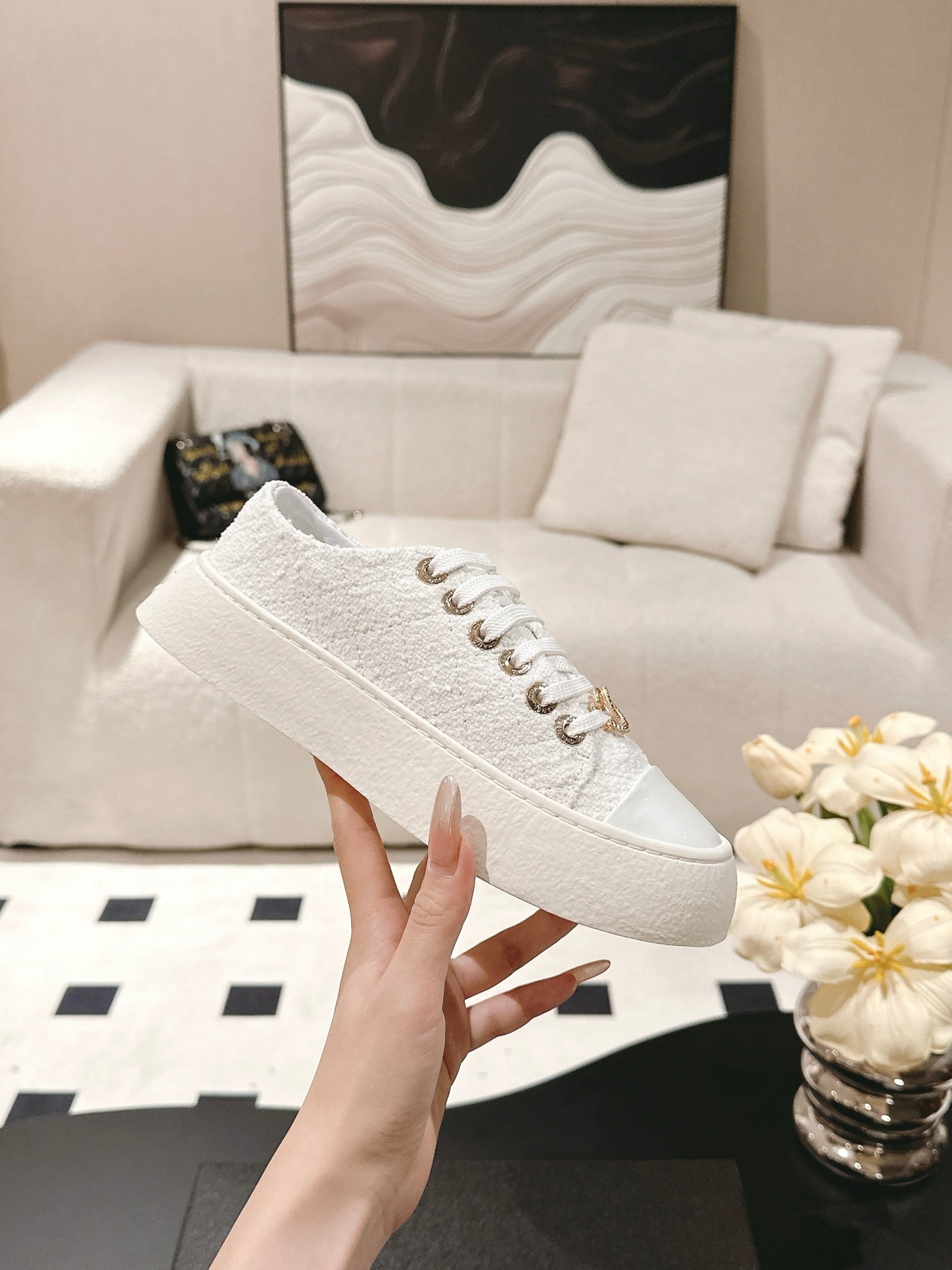 Chan 25fw board shoes