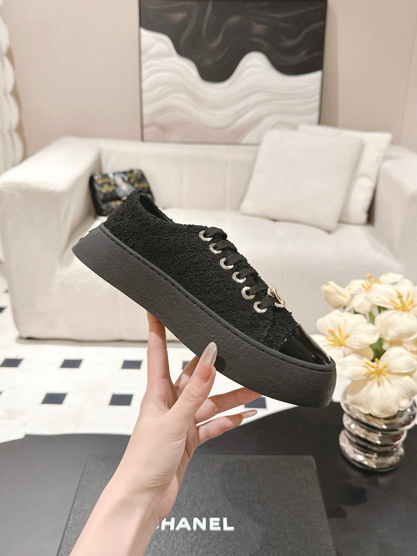 Chan 25fw board shoes