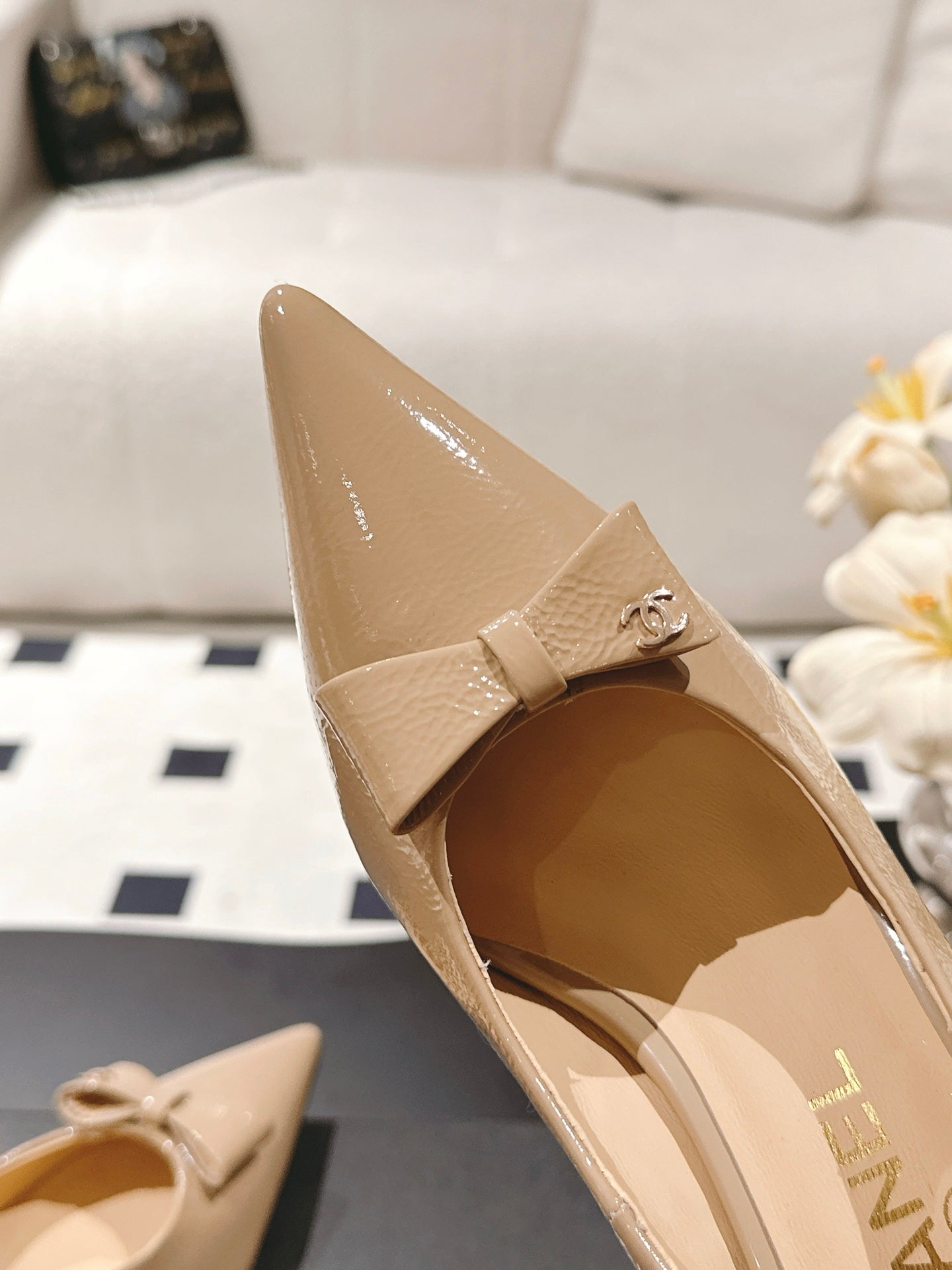 Chan 25fw pointed toe heeels