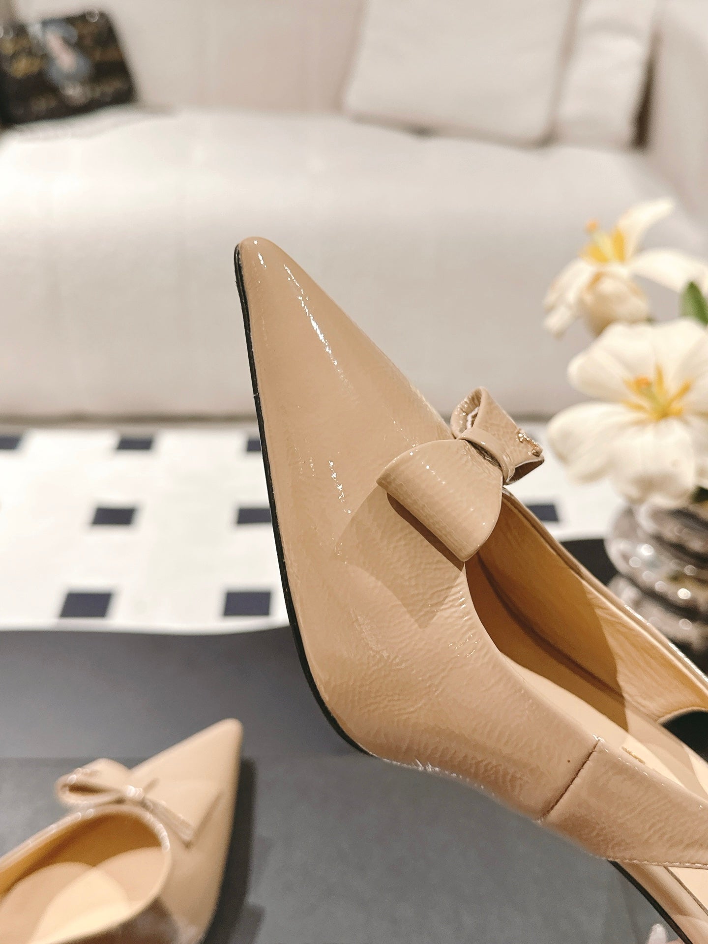 Chan 25fw slingback heels