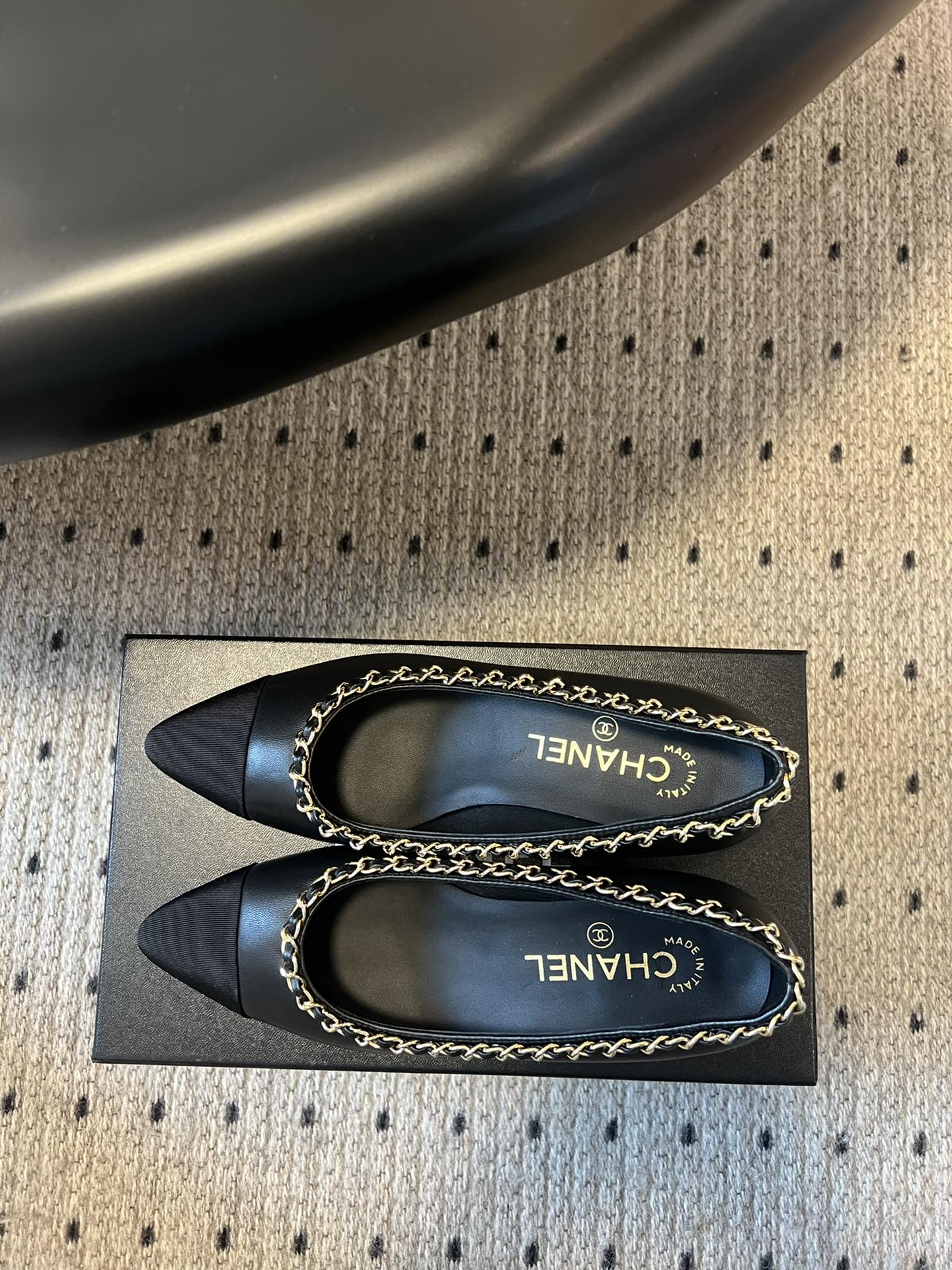 Chan 25fw chunky heels