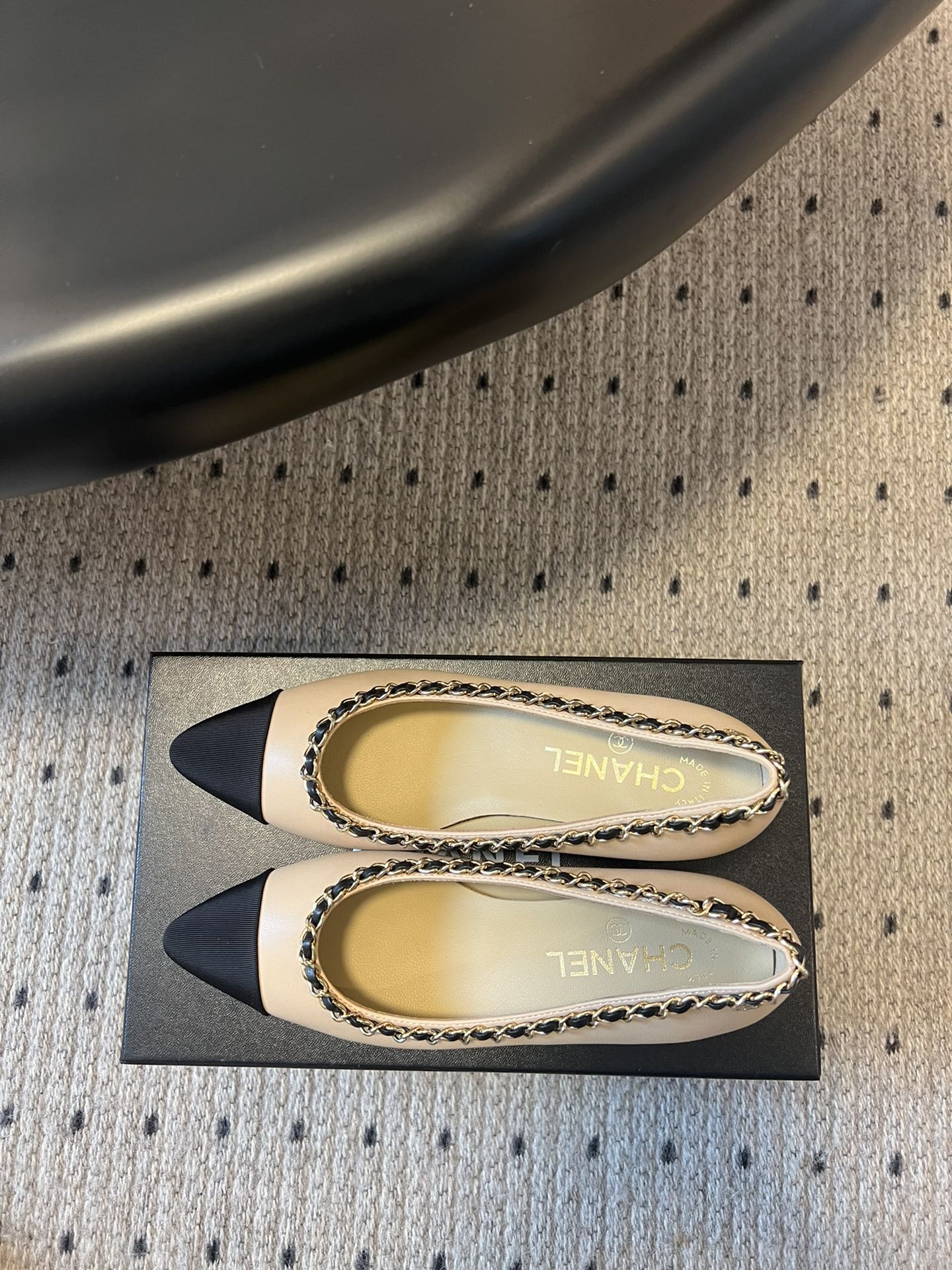 Chan 25fw chunky heels