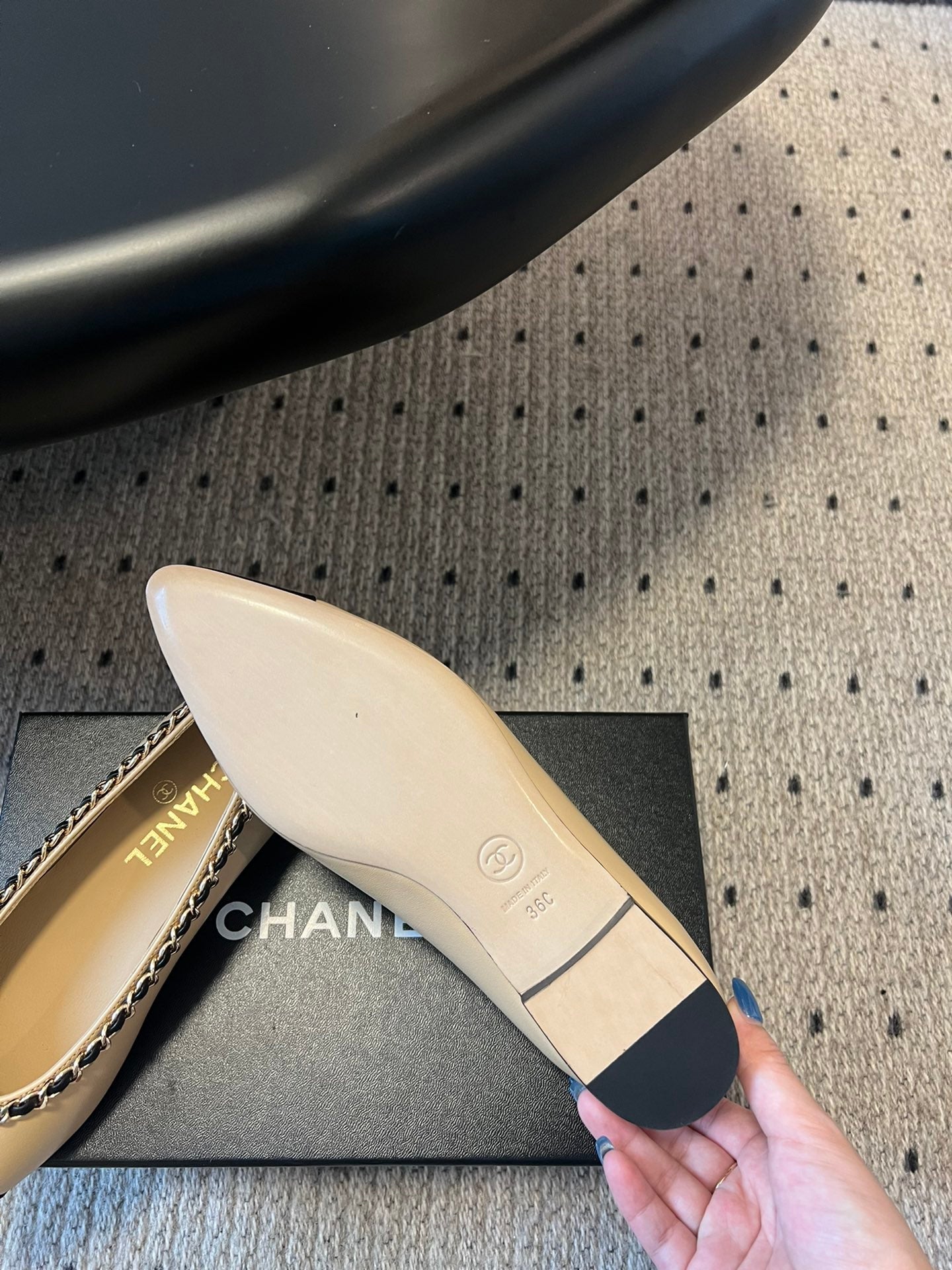 Chan 25fw ballet flats