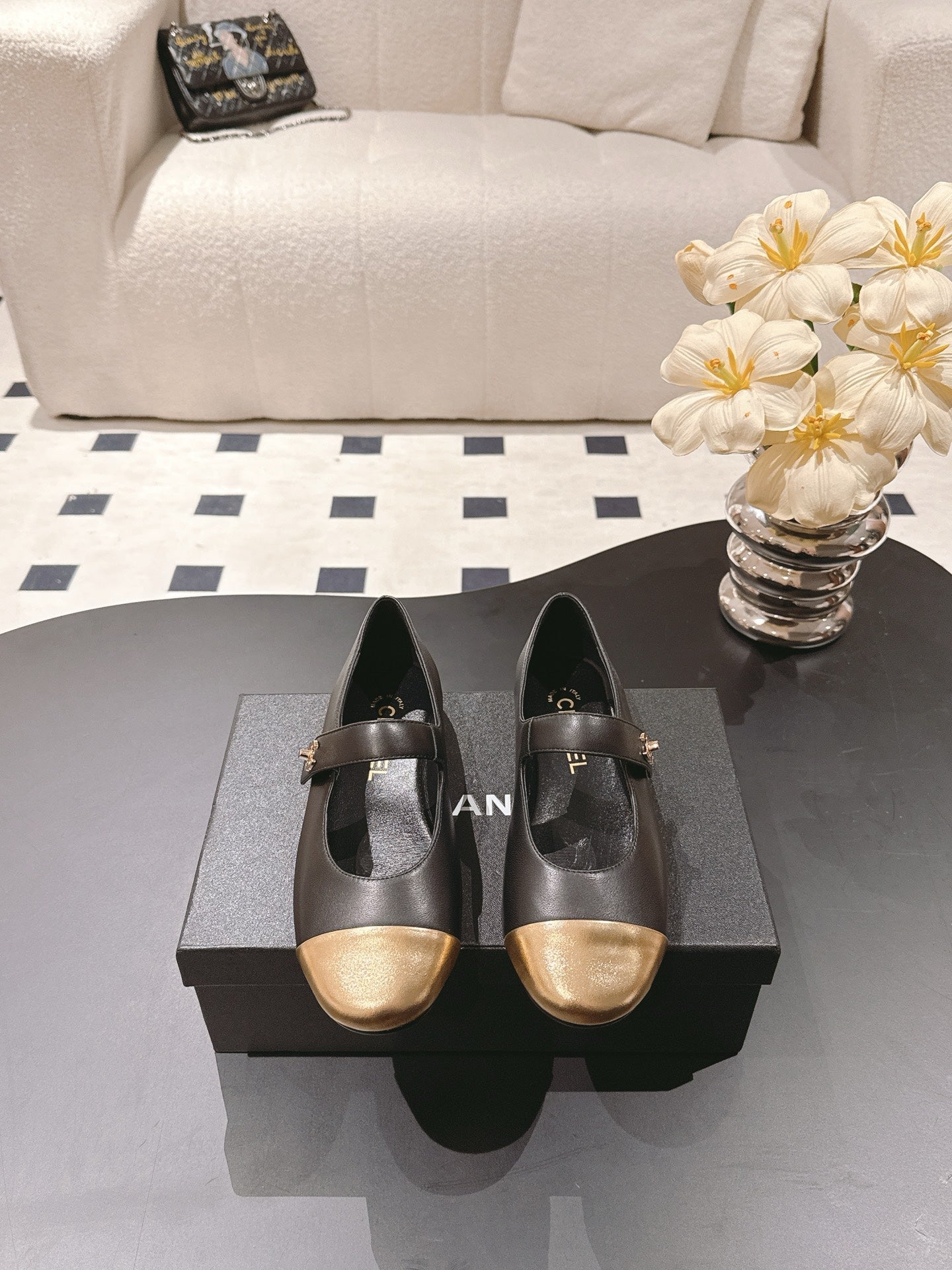 Chan 25fw mary jane flats