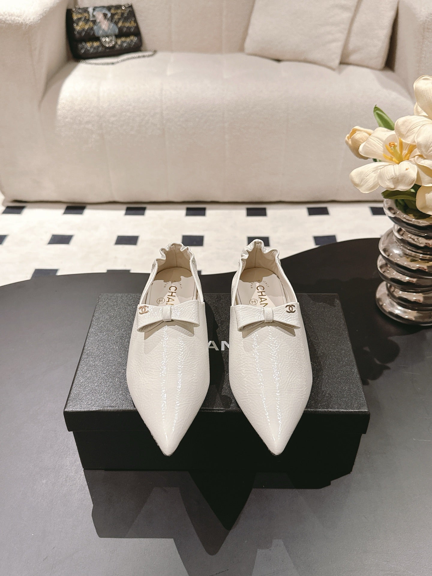 Chan 25fw mary jane flats