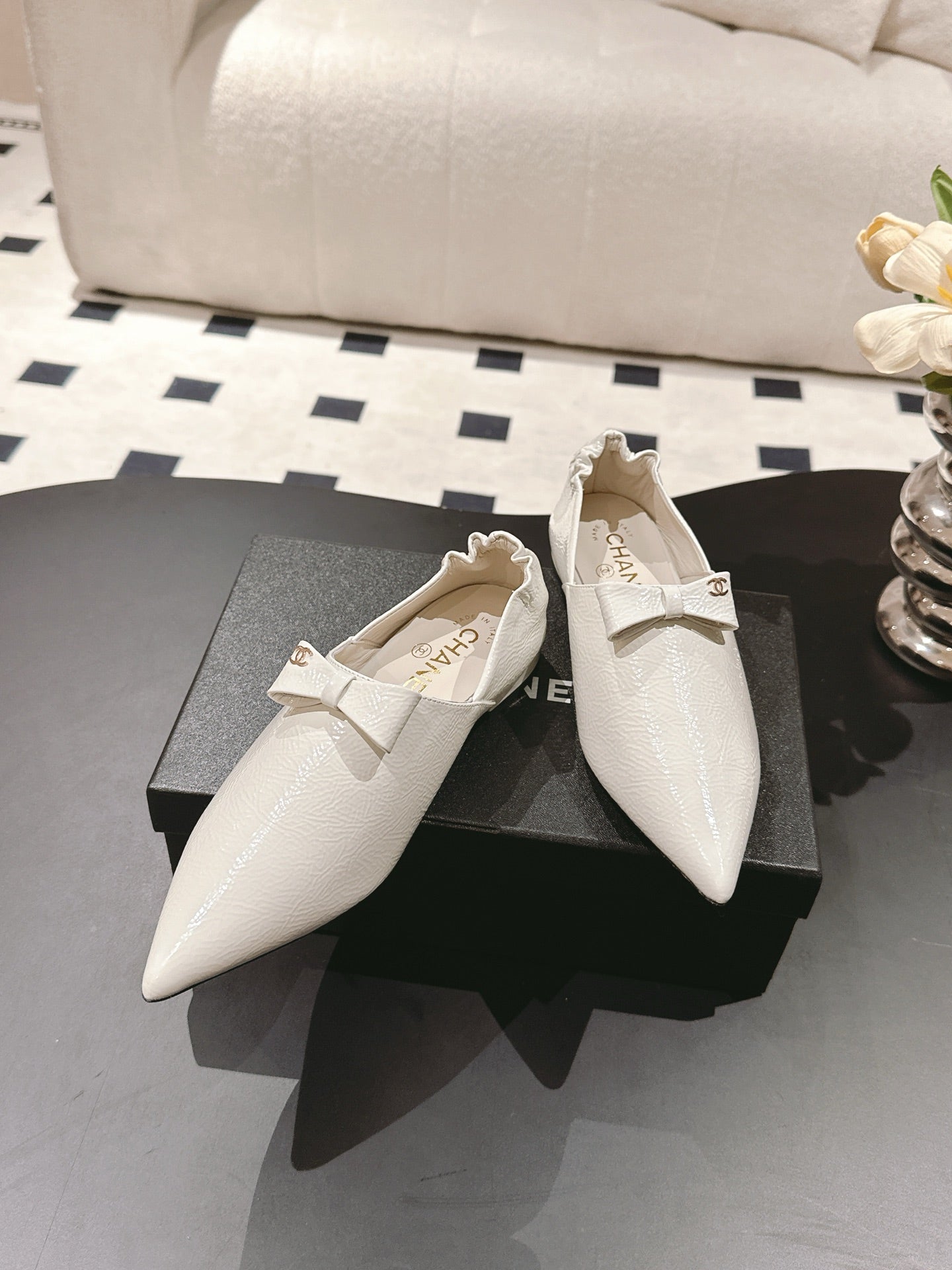 Chan 25fw mary jane flats