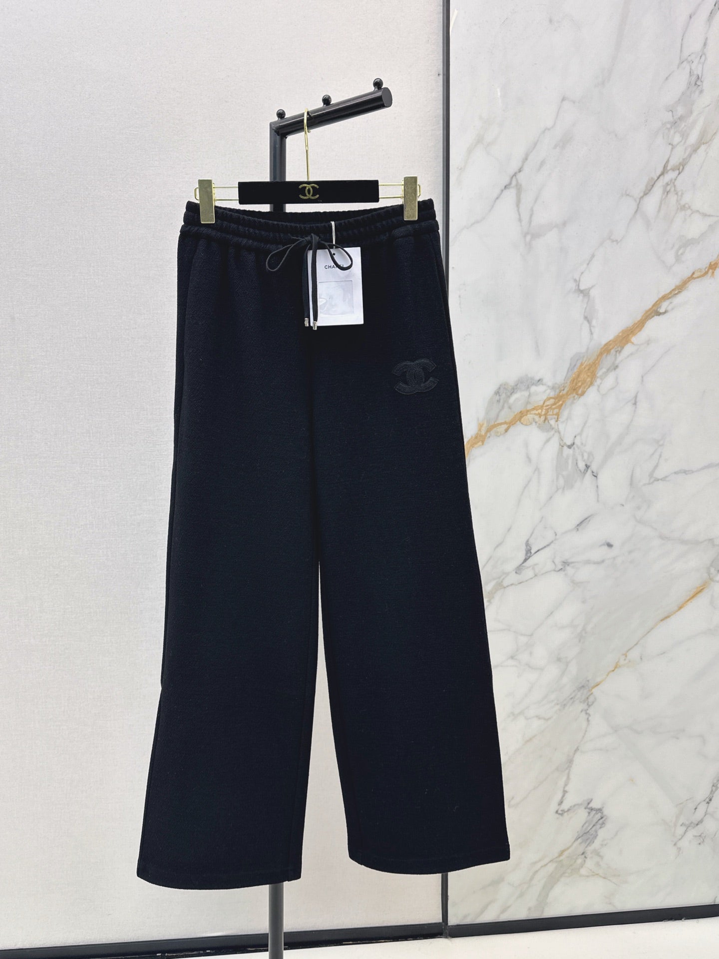 Chan NEW Wool Wide-Leg Pants