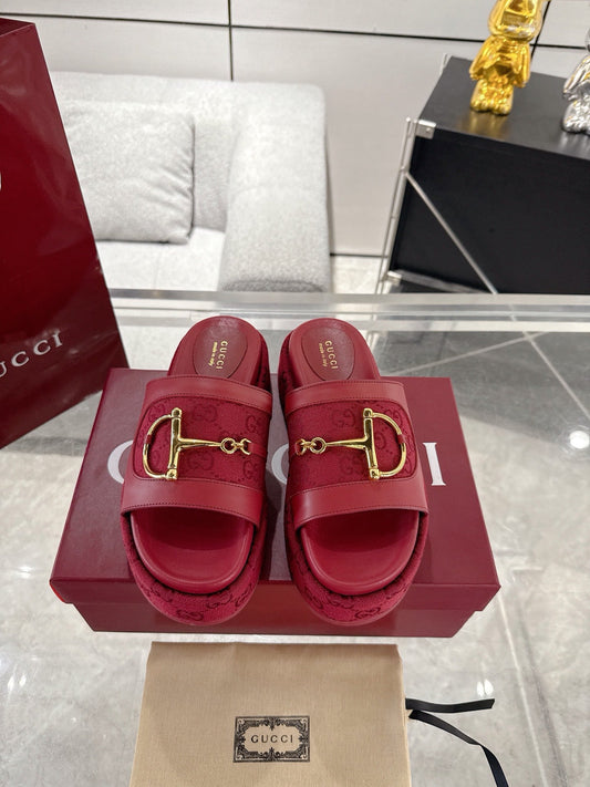 Gucc 25fw thick slippers