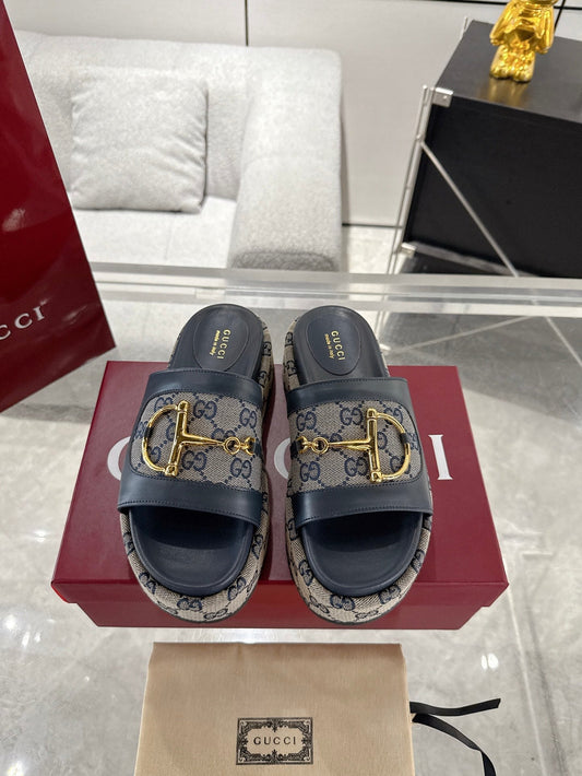 Gucc 25fw thick slippers