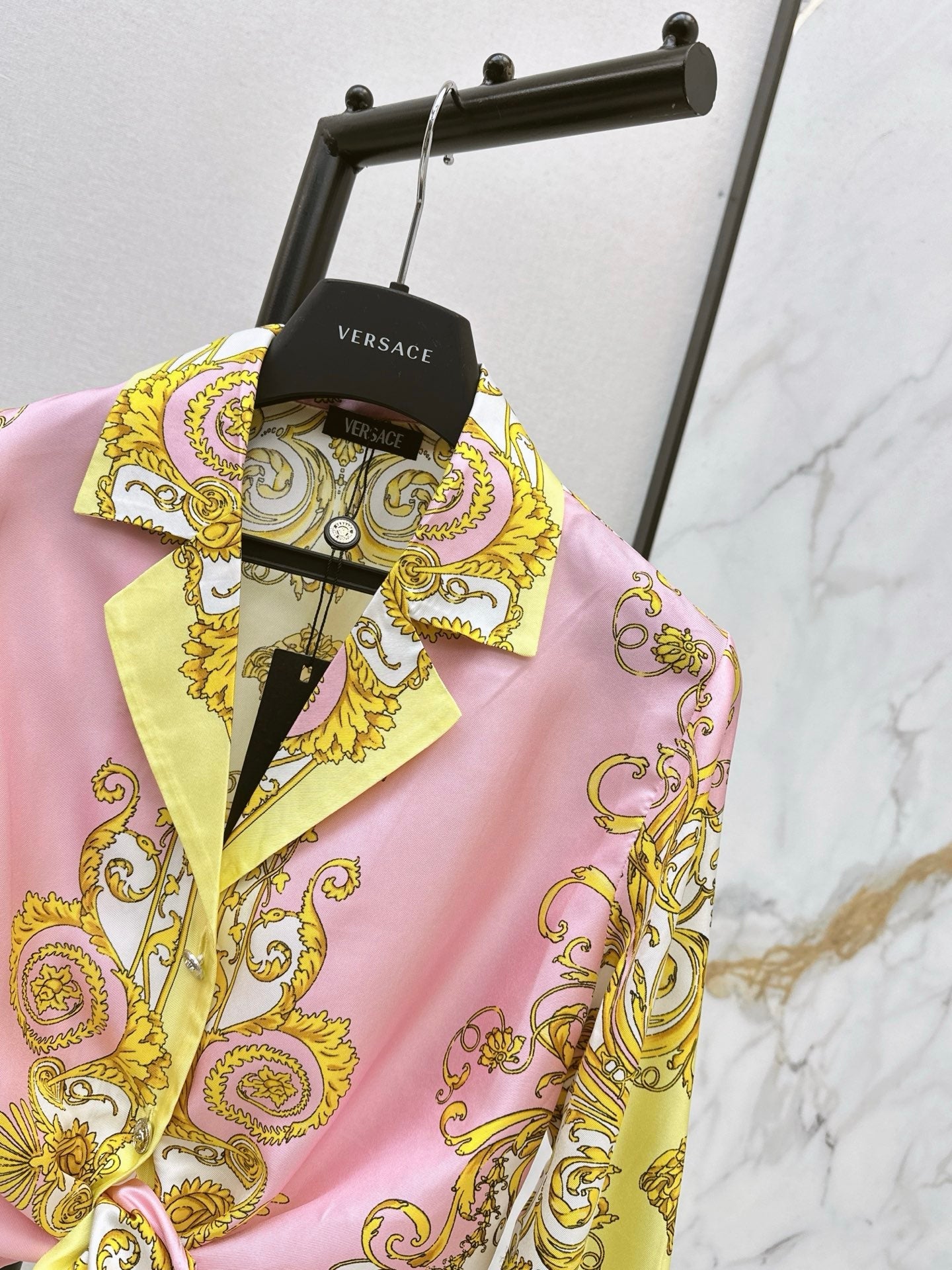 Vers NEW Printed silk shirt