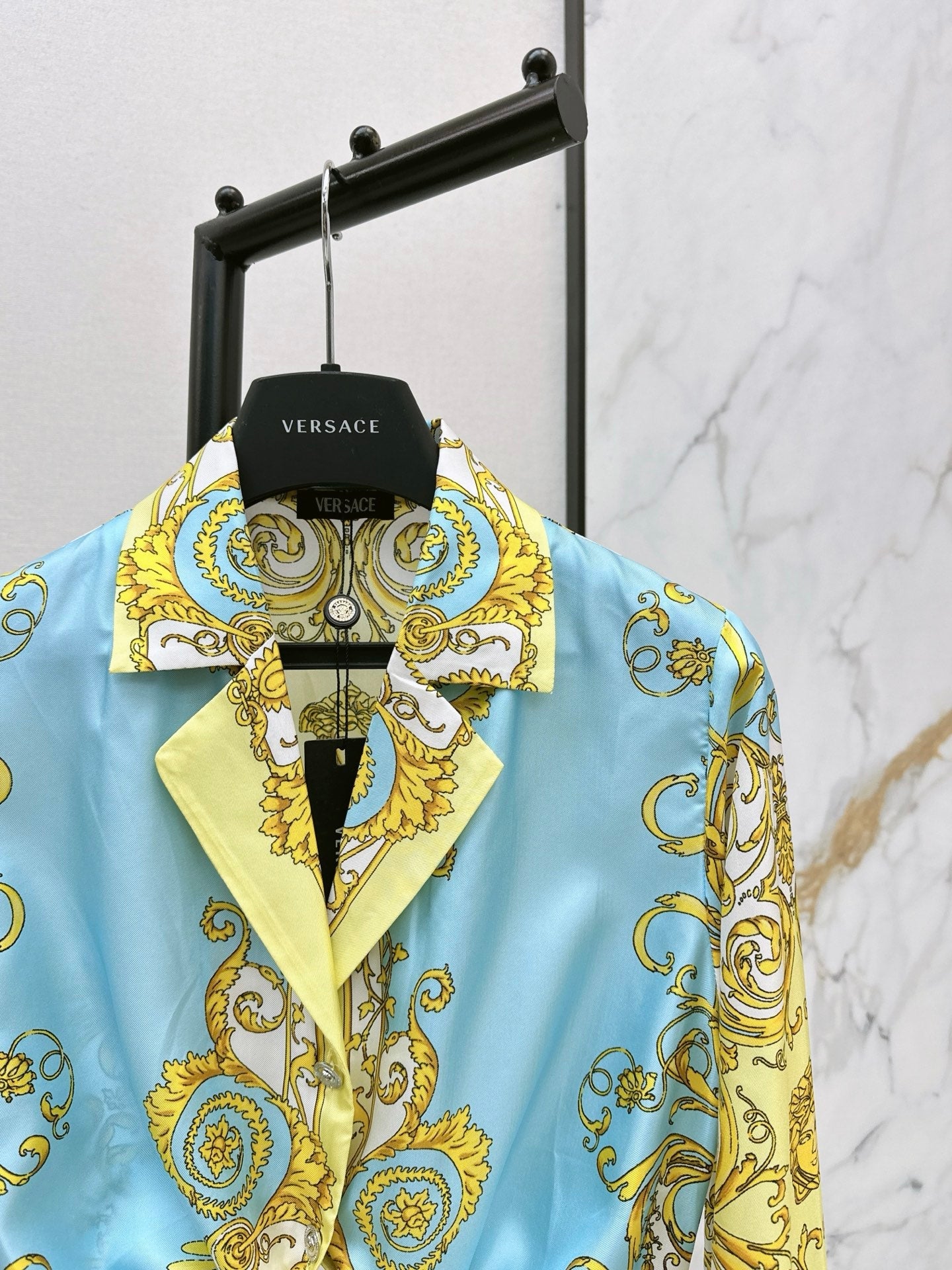 Vers NEW Printed silk shirt