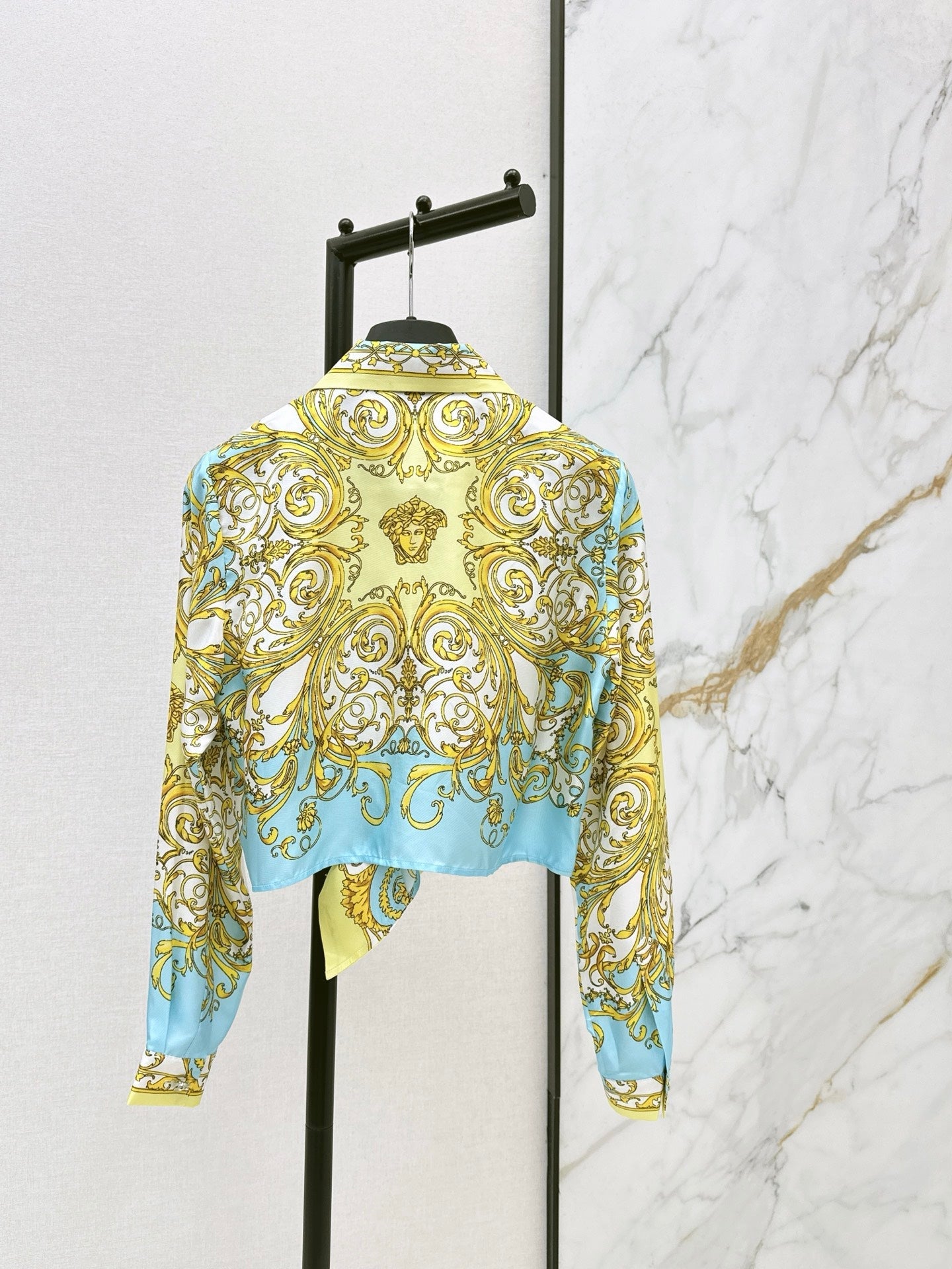 Vers NEW Printed silk shirt