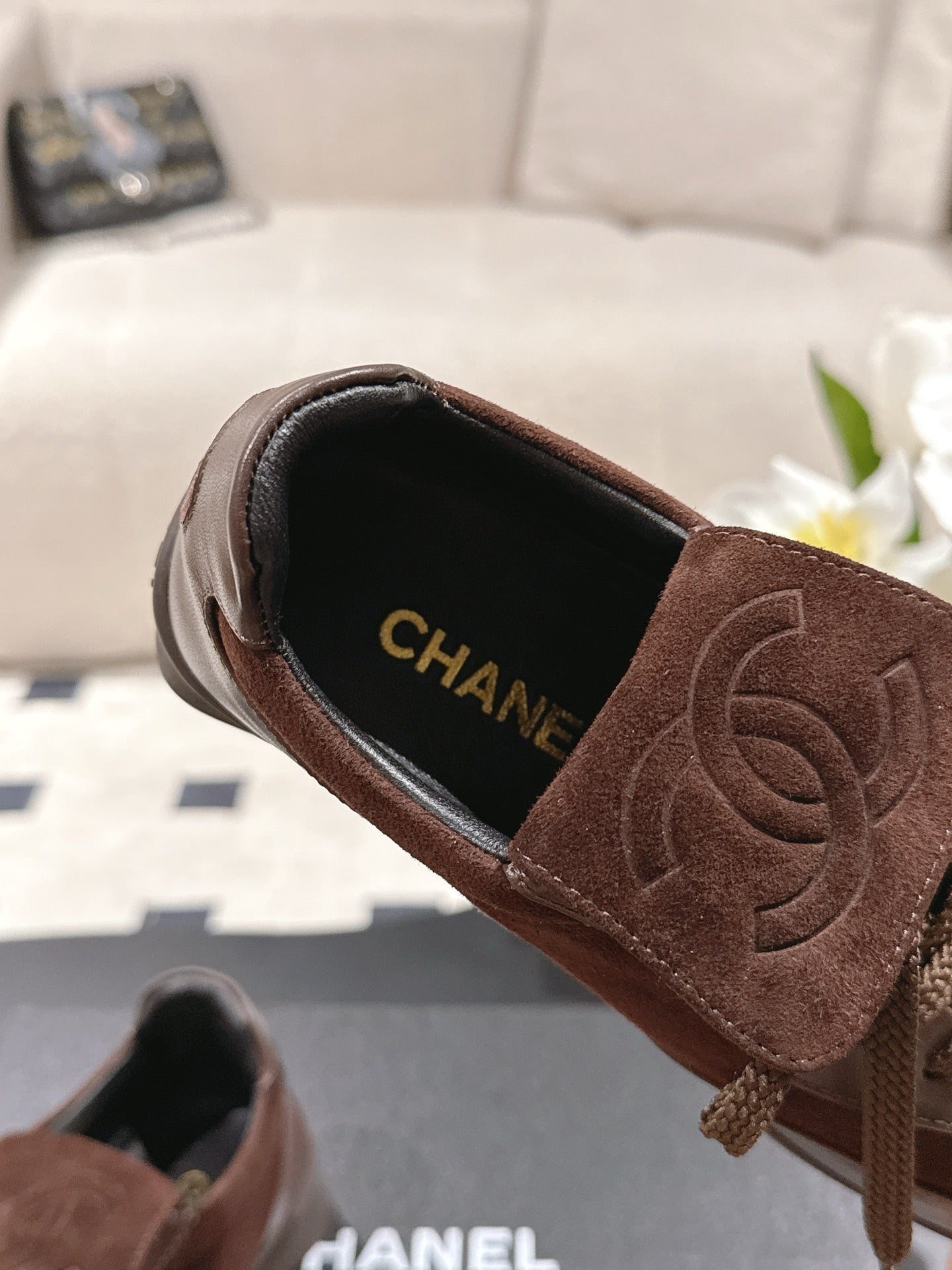 Chan 25fw British style causal shoes