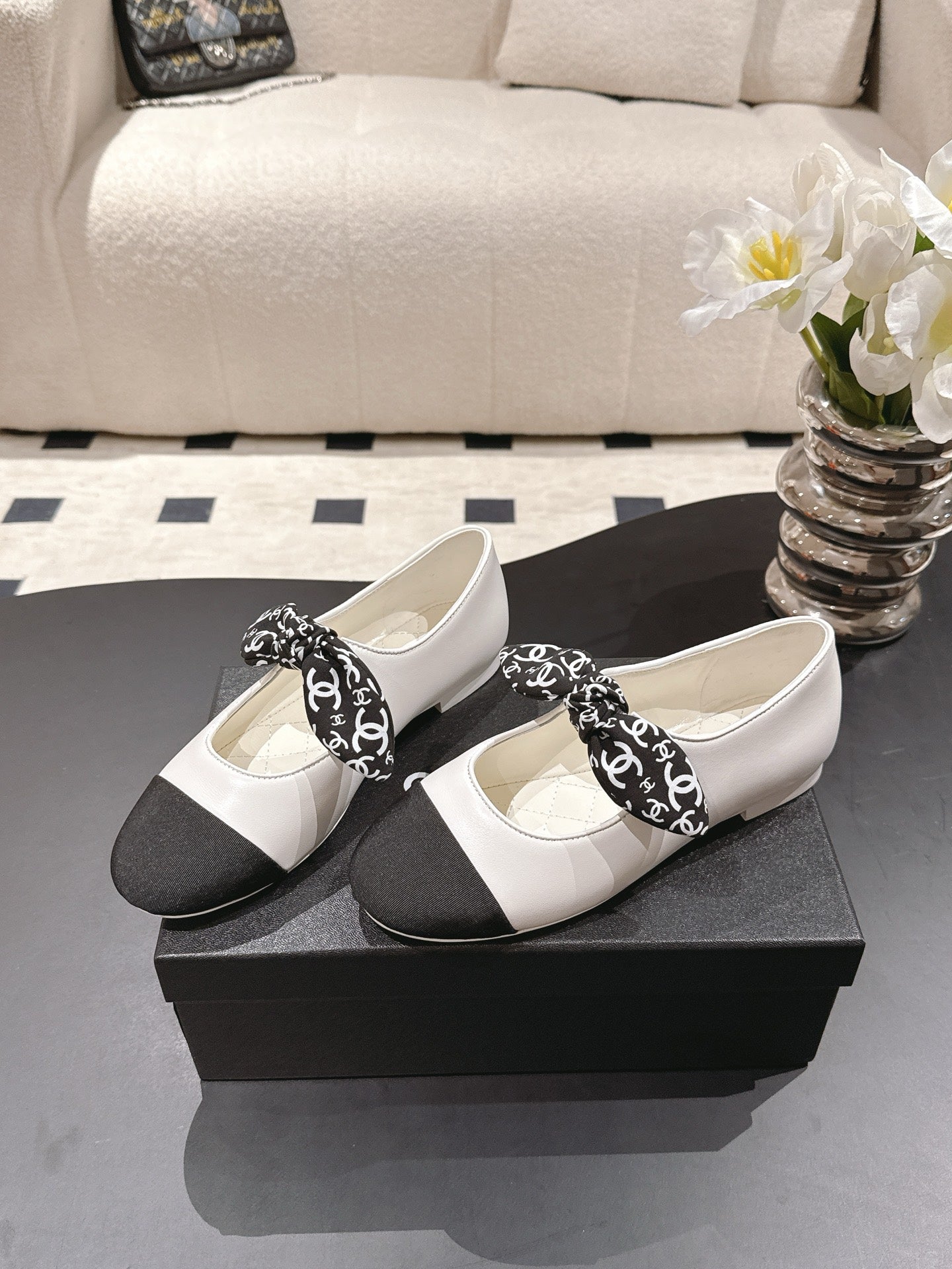 Chan 25fw mary jane flats