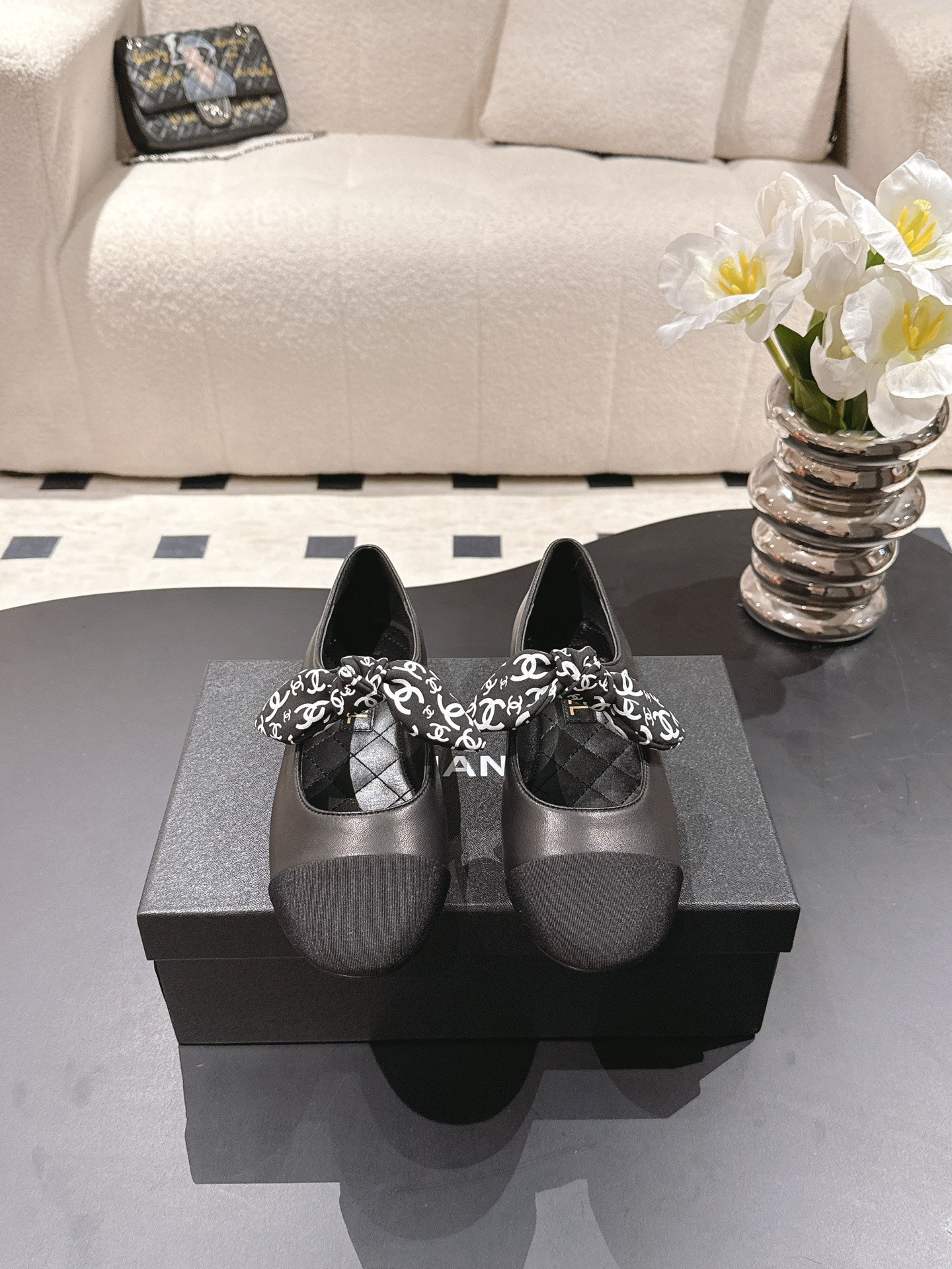 Chan 25fw mary jane flats