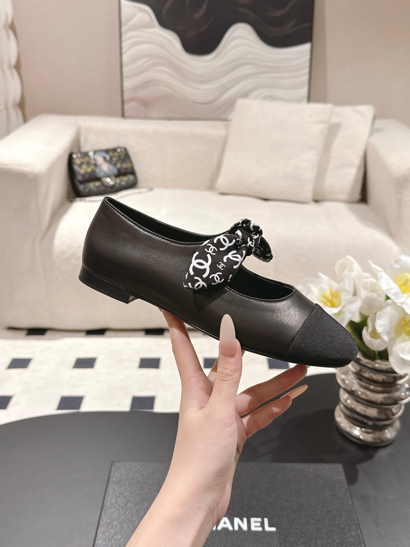 Chan 25fw mary jane flats