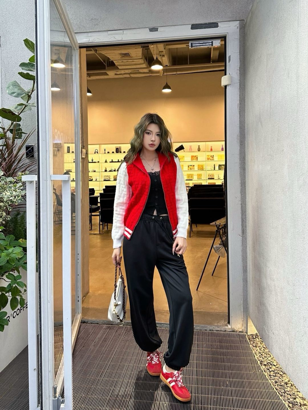 Fend NEW wool cardigan sweater