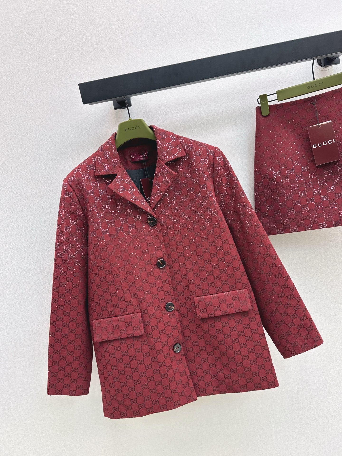 Guc NEW jacquard woven blazer