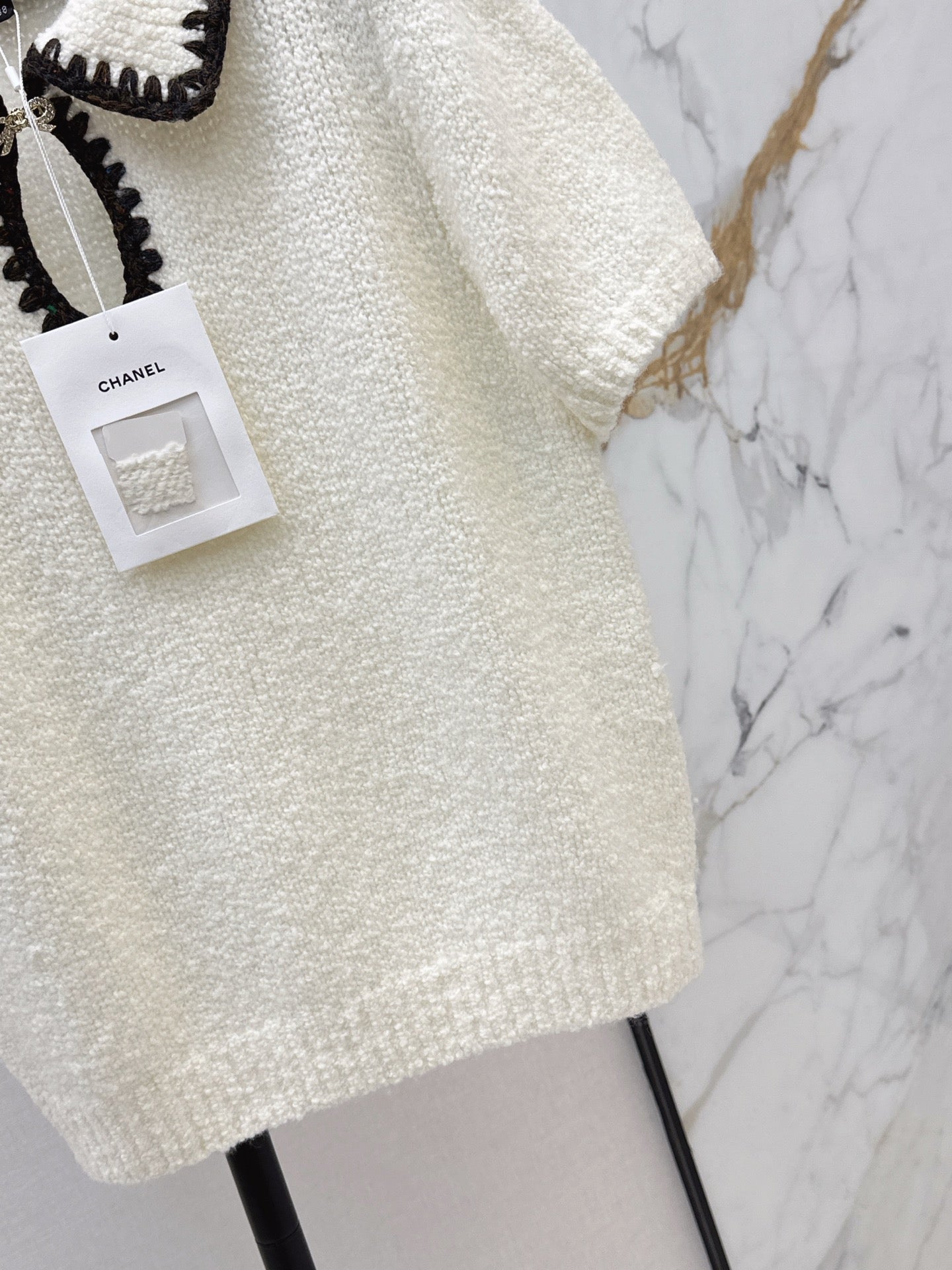 Chan NEW Bow-tie cashmere sweater