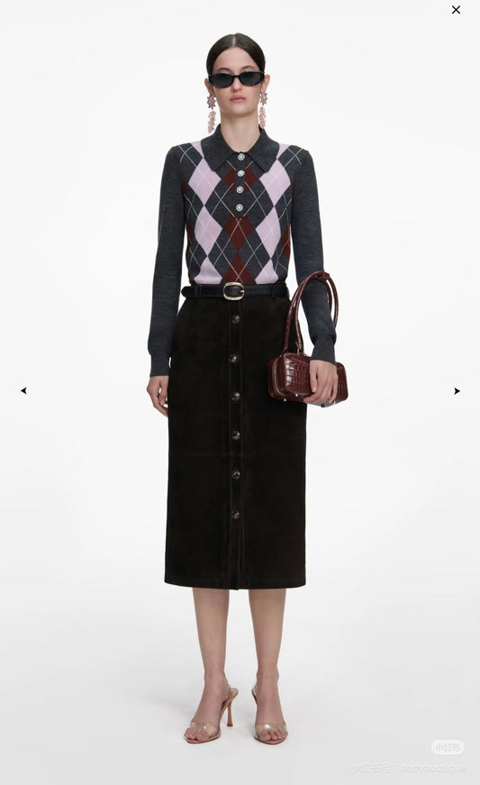 Sp NEW wool knit sweater