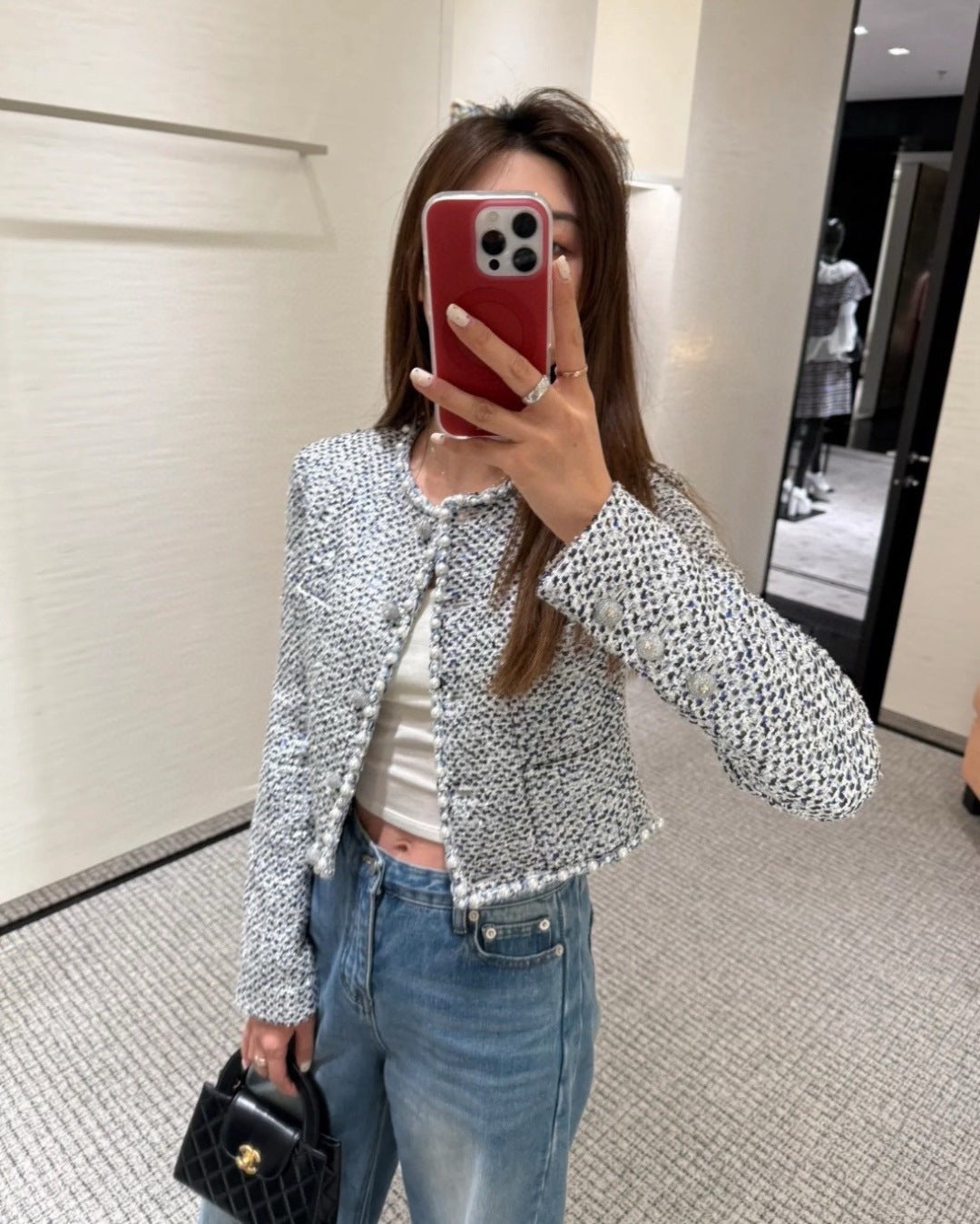 Chan New Beaded Silver Set