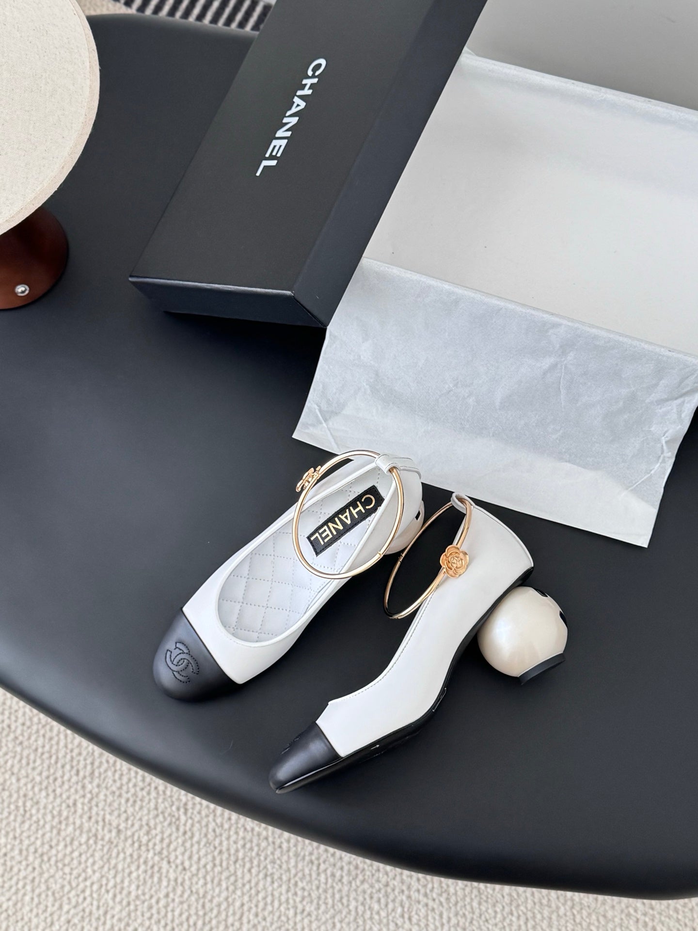 Chan 25fw chunky heels