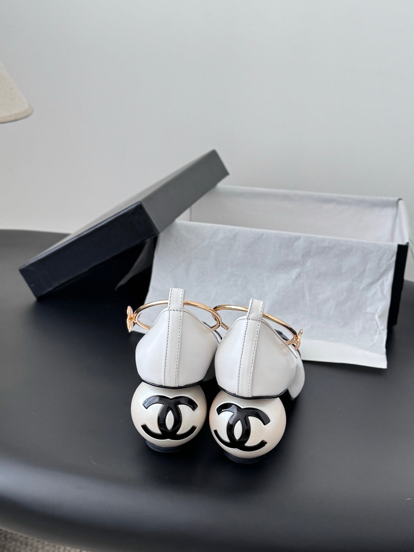 Chan 25fw chunky heels