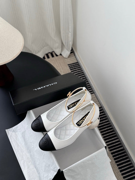 Chan 25fw chunky heels