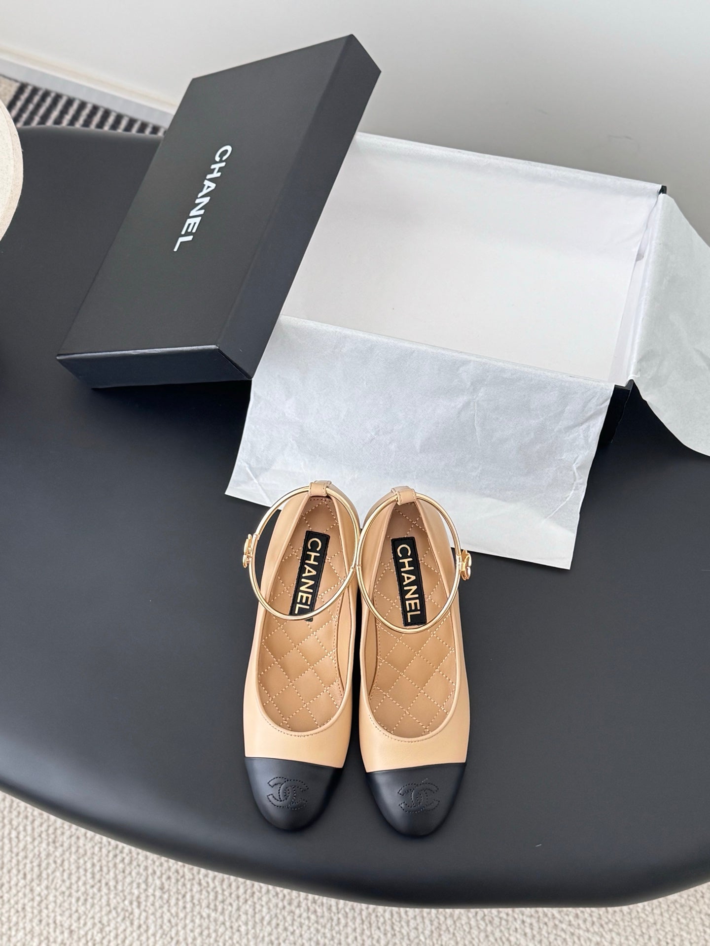 Chan 25fw chunky heels