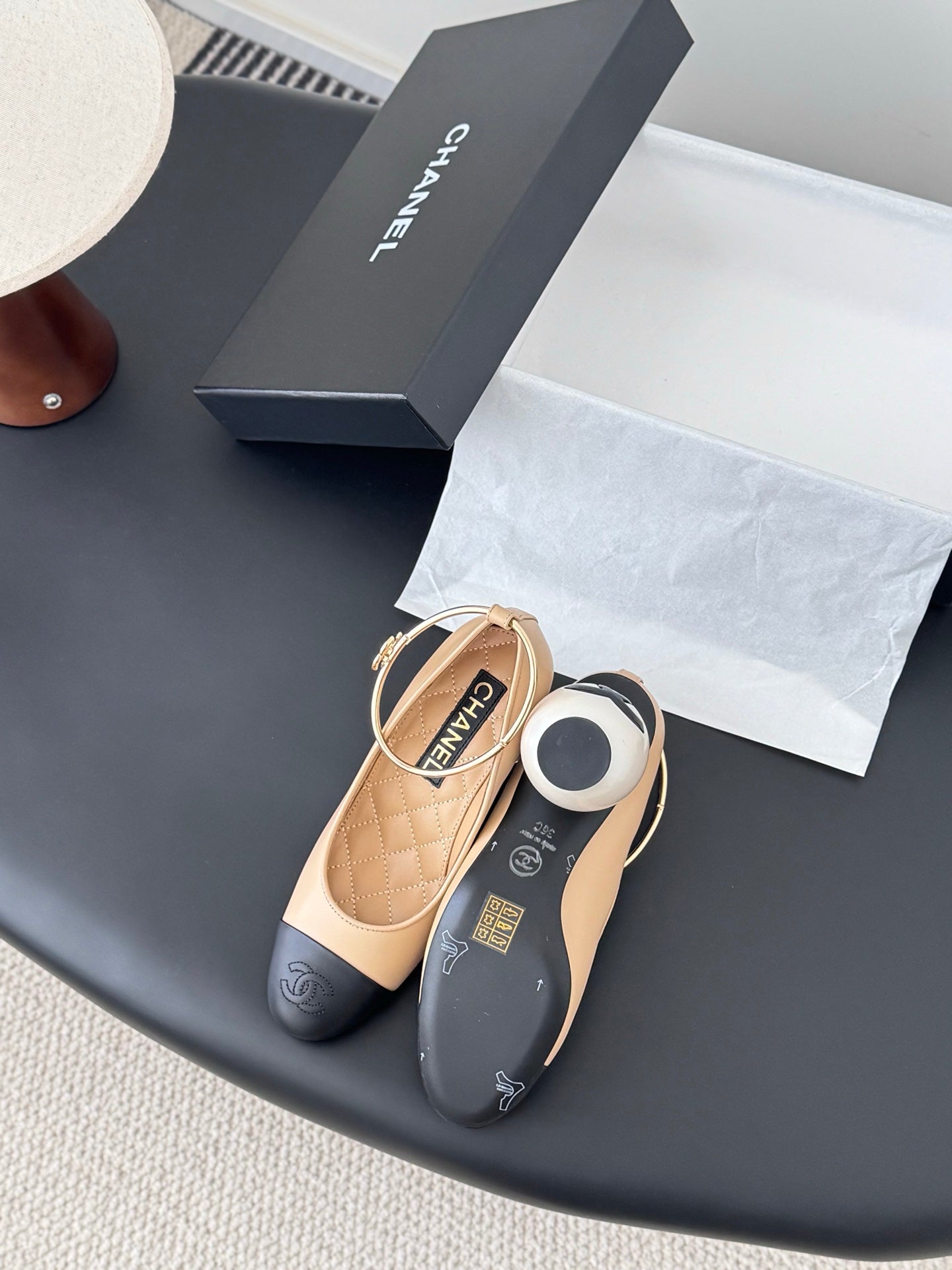 Chan 25fw chunky heels