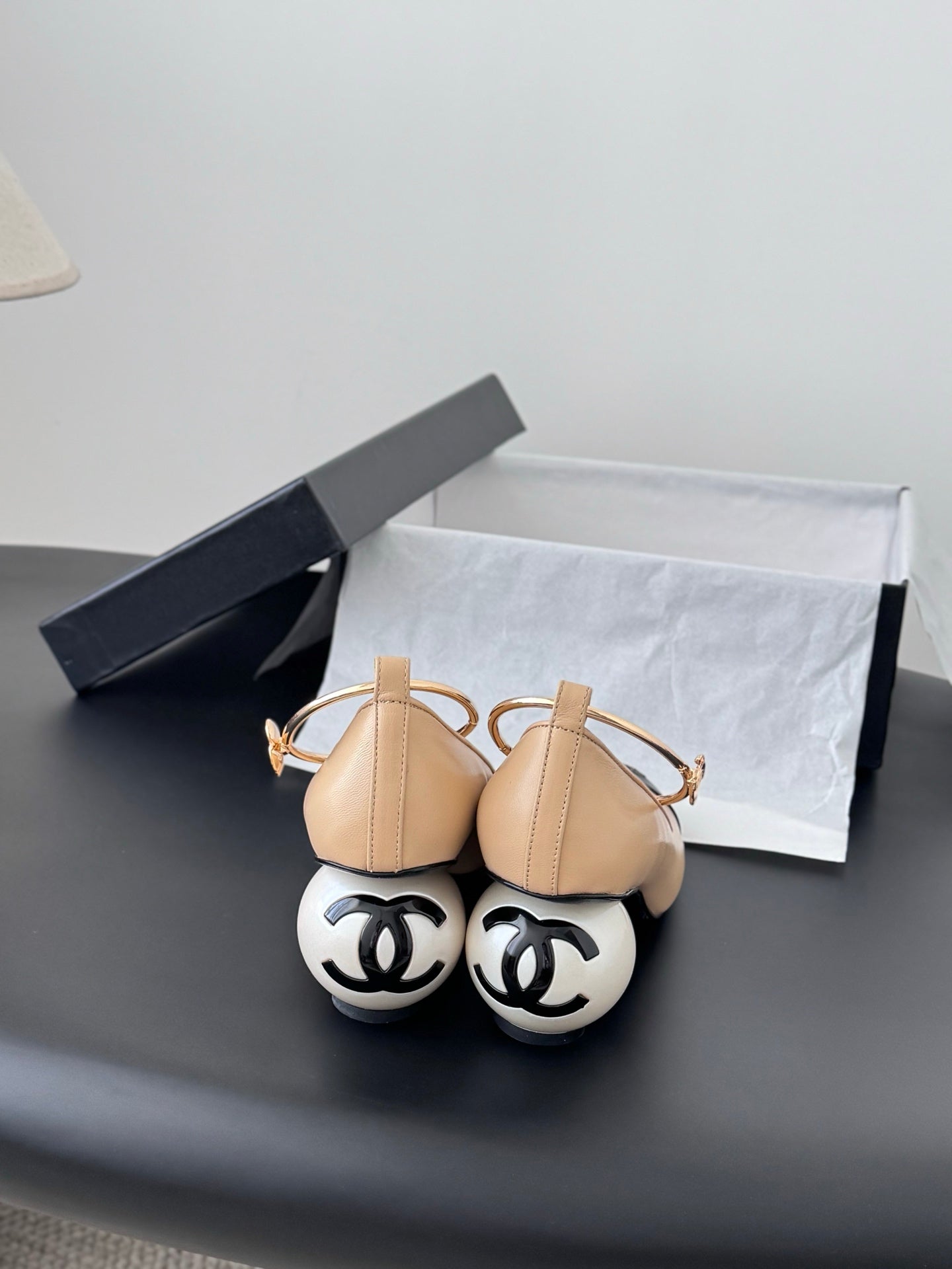 Chan 25fw chunky heels