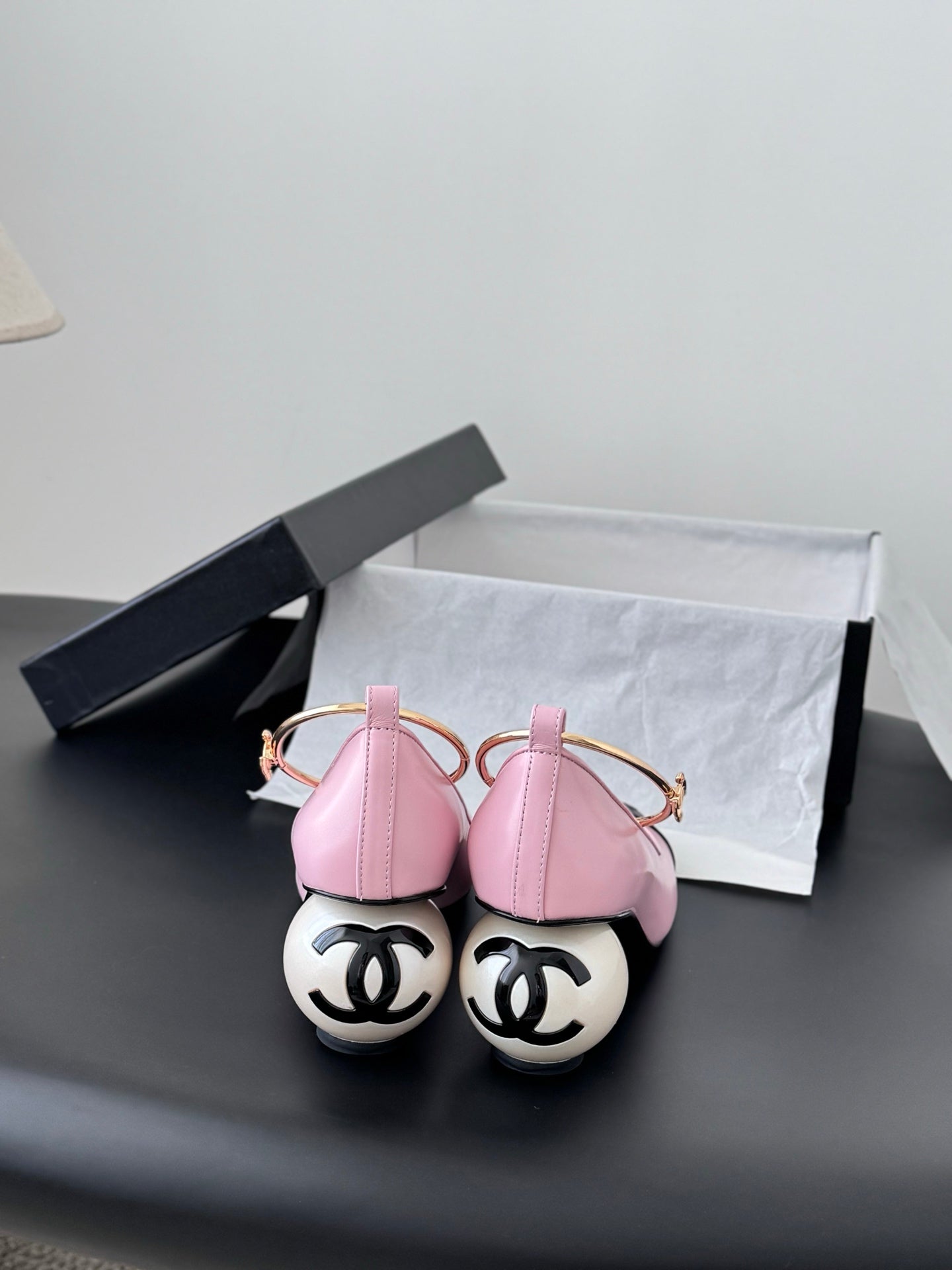 Chan 25fw chunky heels