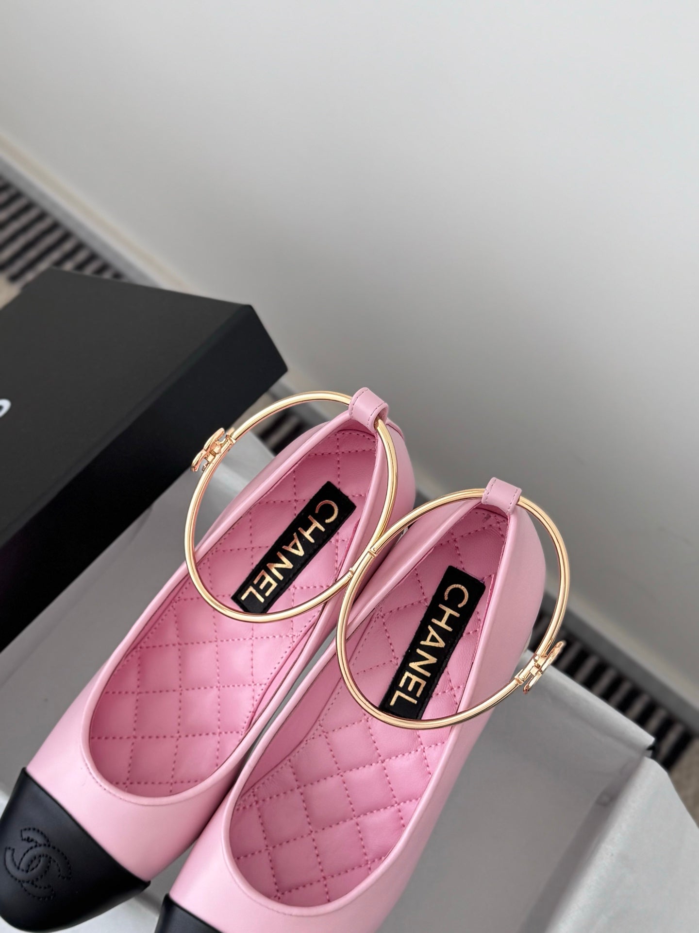 Chan 25fw chunky heels