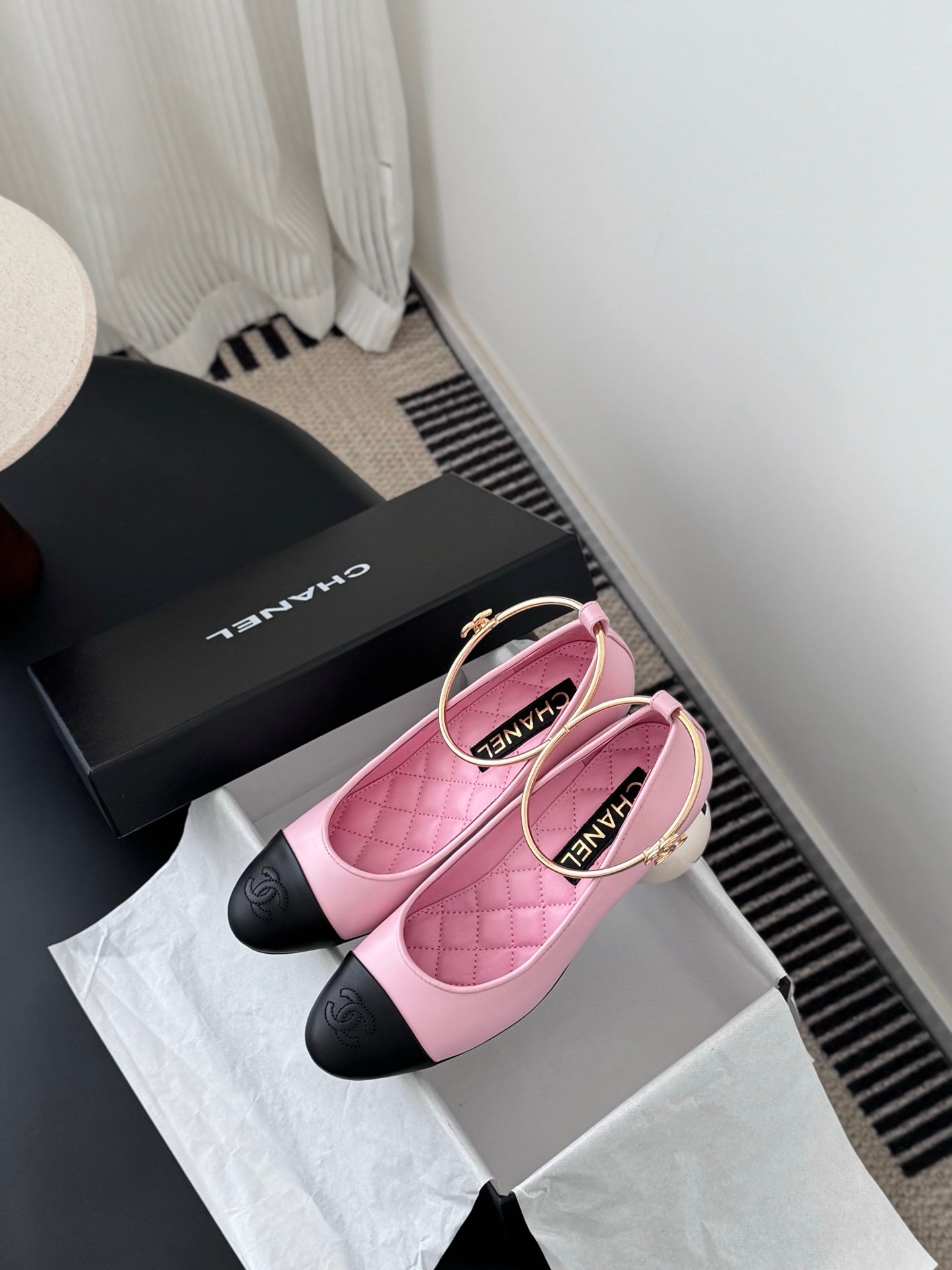 Chan 25fw chunky heels