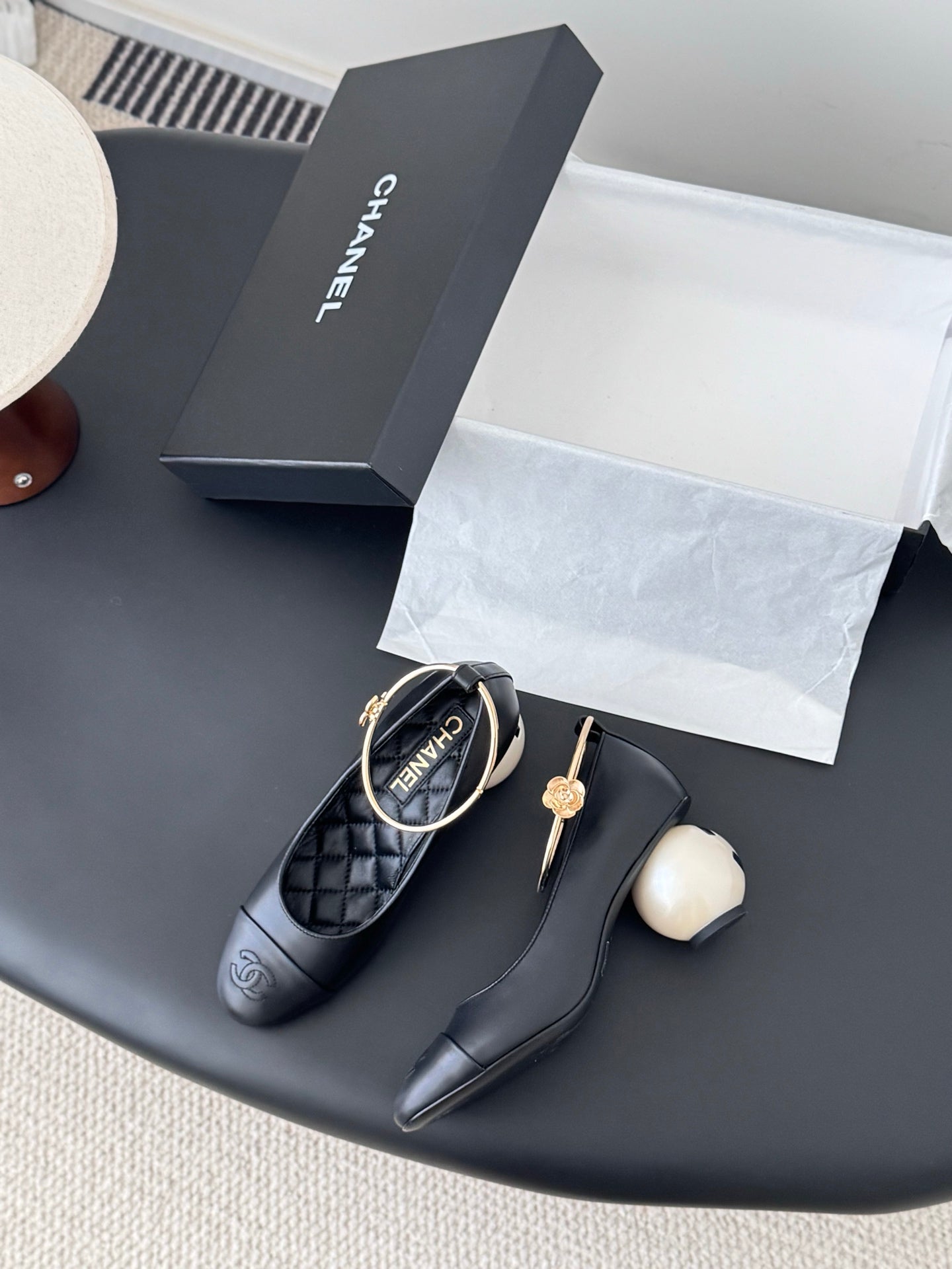 Chan 25fw chunky heels