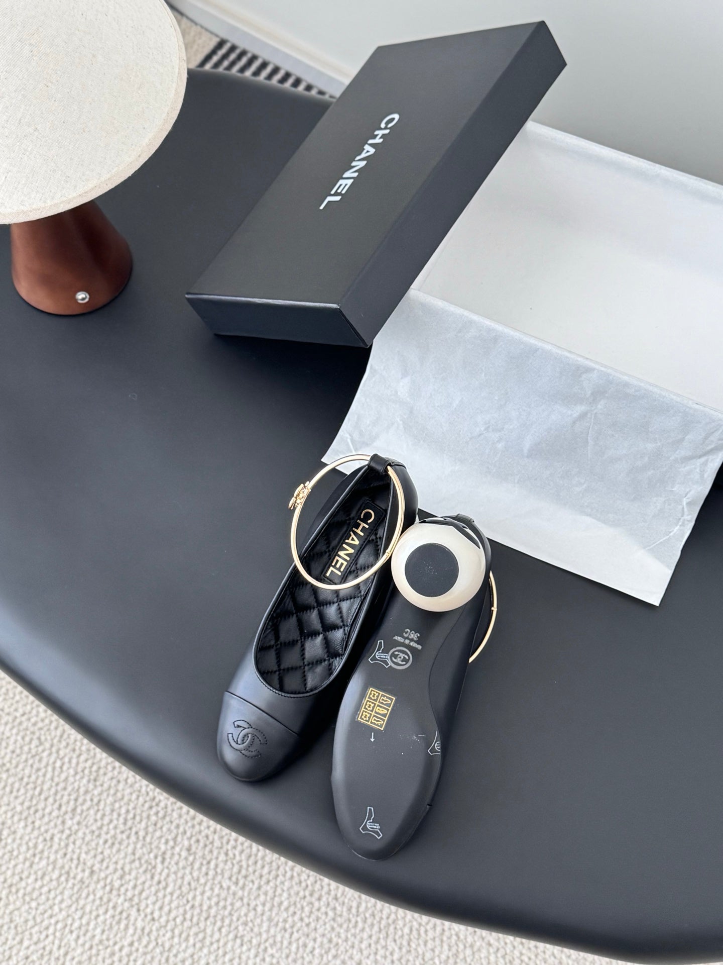 Chan 25fw chunky heels