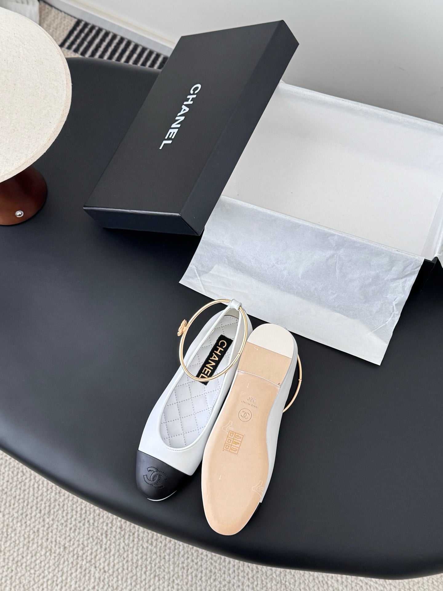 Chan 25fw mary jane flats