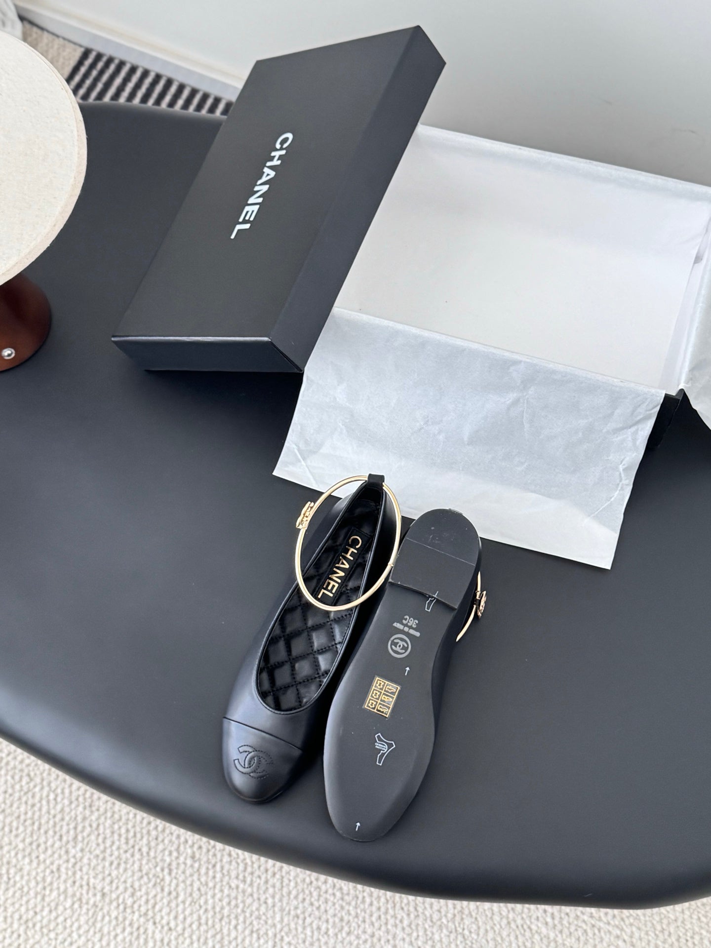 Chan 25fw mary jane flats