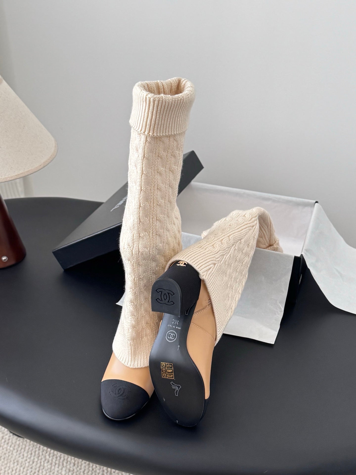 Chan 25fw sock boots