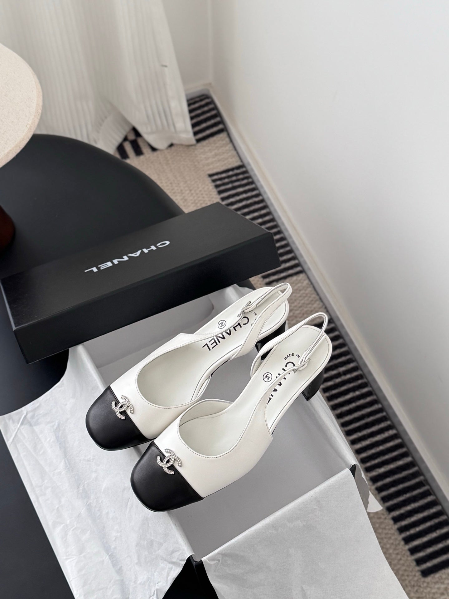 Chan 25fw mary jane chunky heels