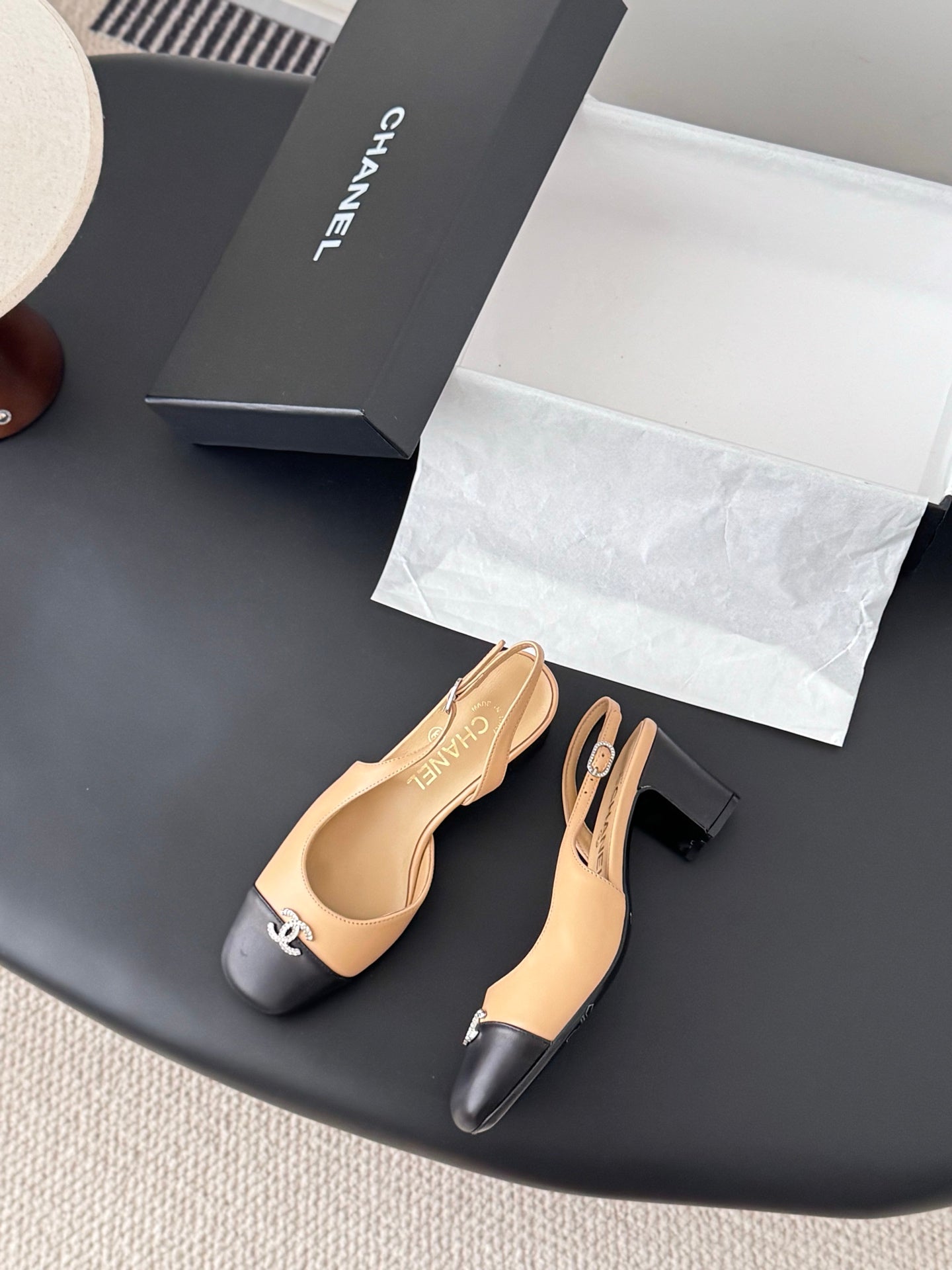 Chan 25fw mary jane chunky heels