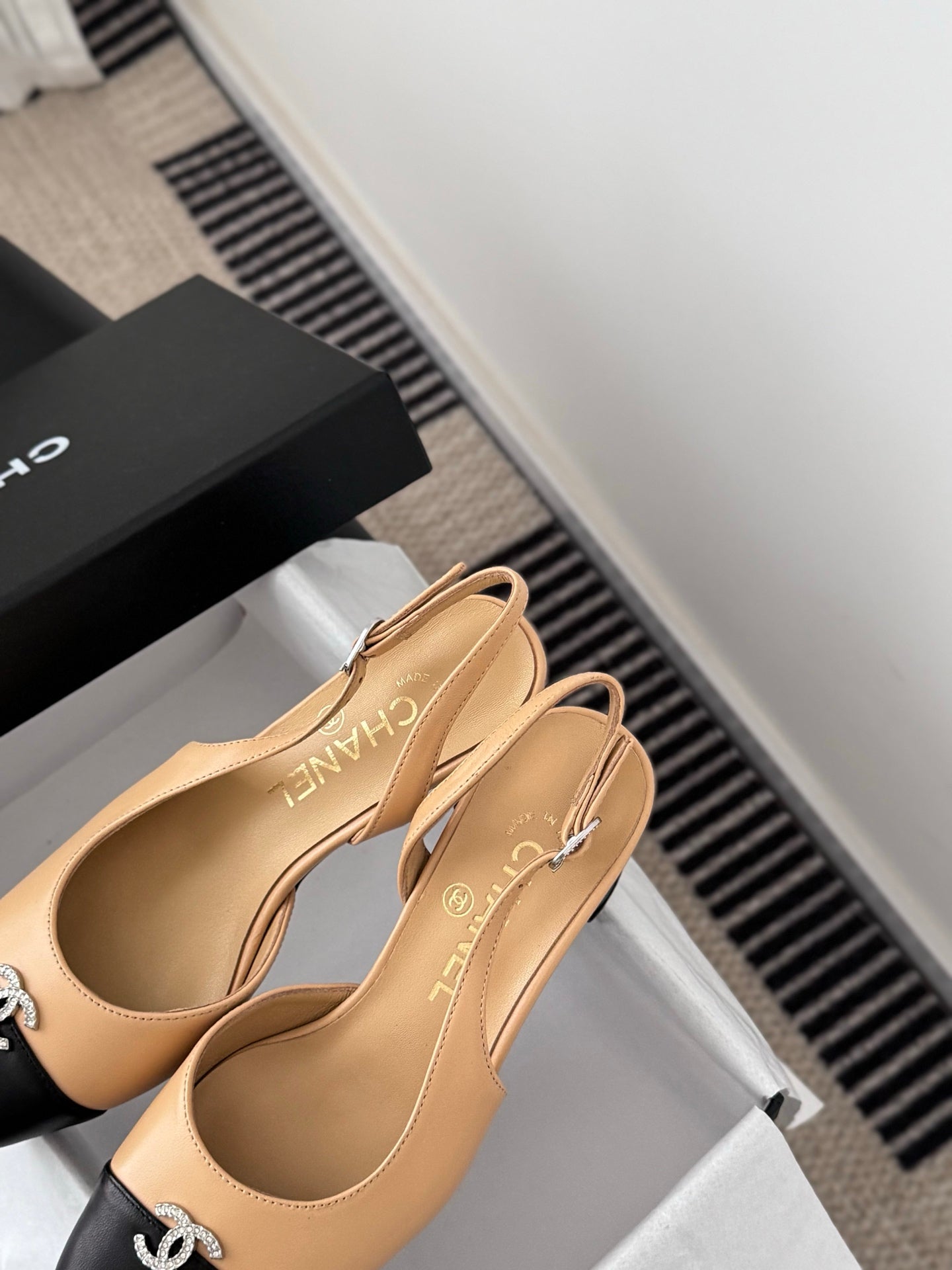 Chan 25fw mary jane chunky heels