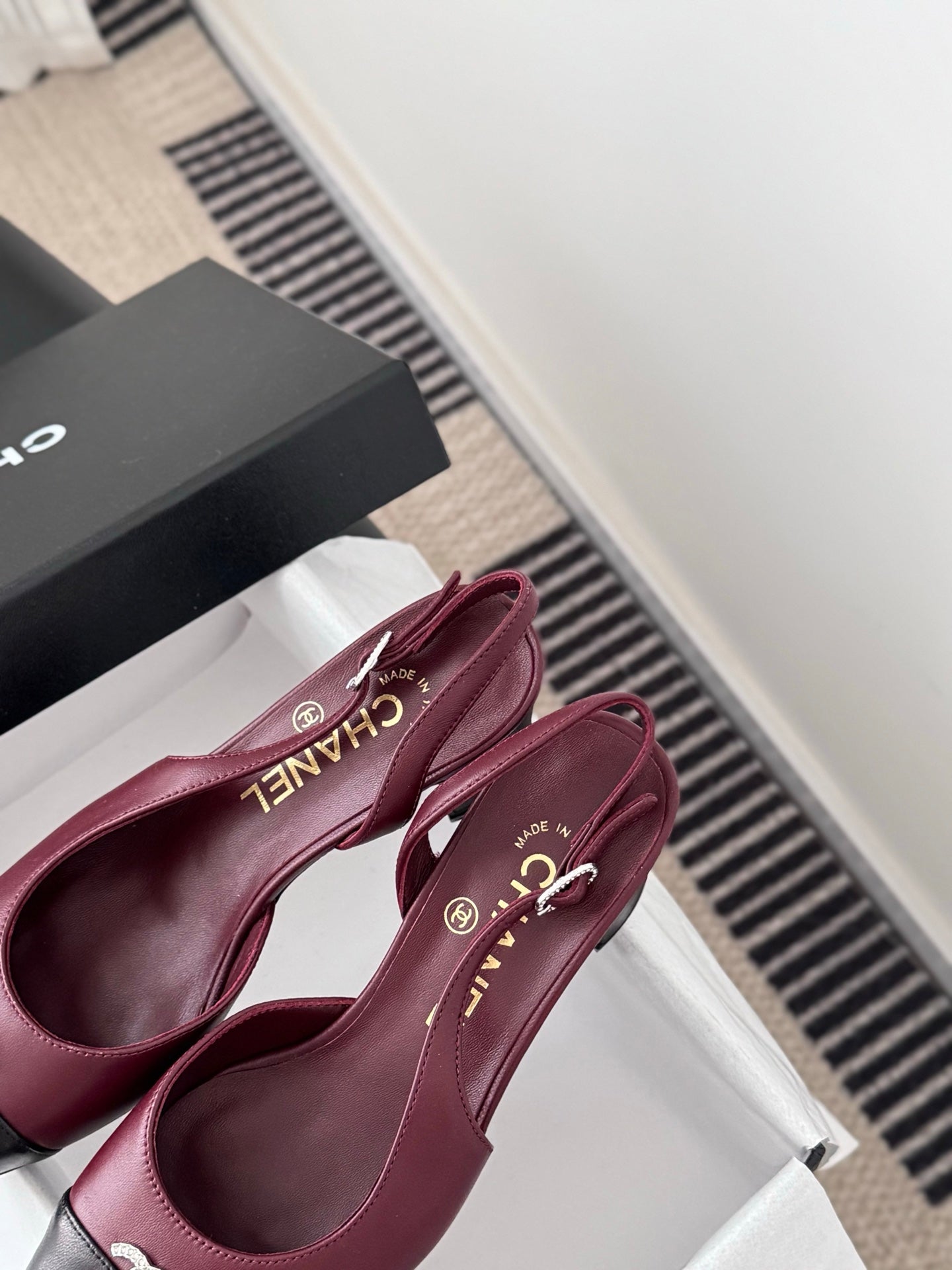 Chan 25fw mary jane chunky heels