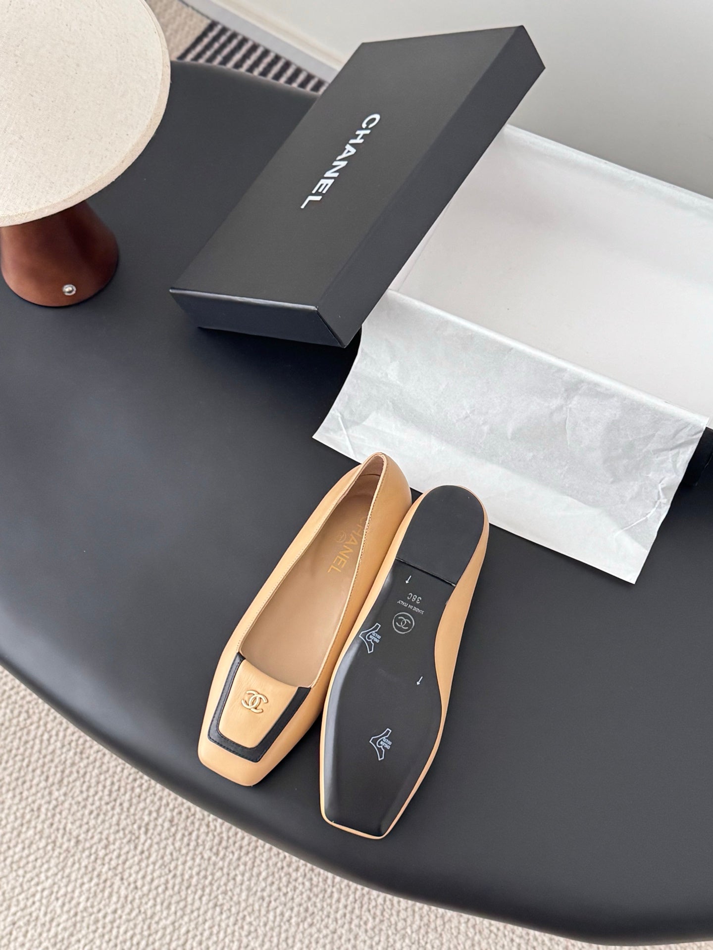 Chan 25fw mary jane flats